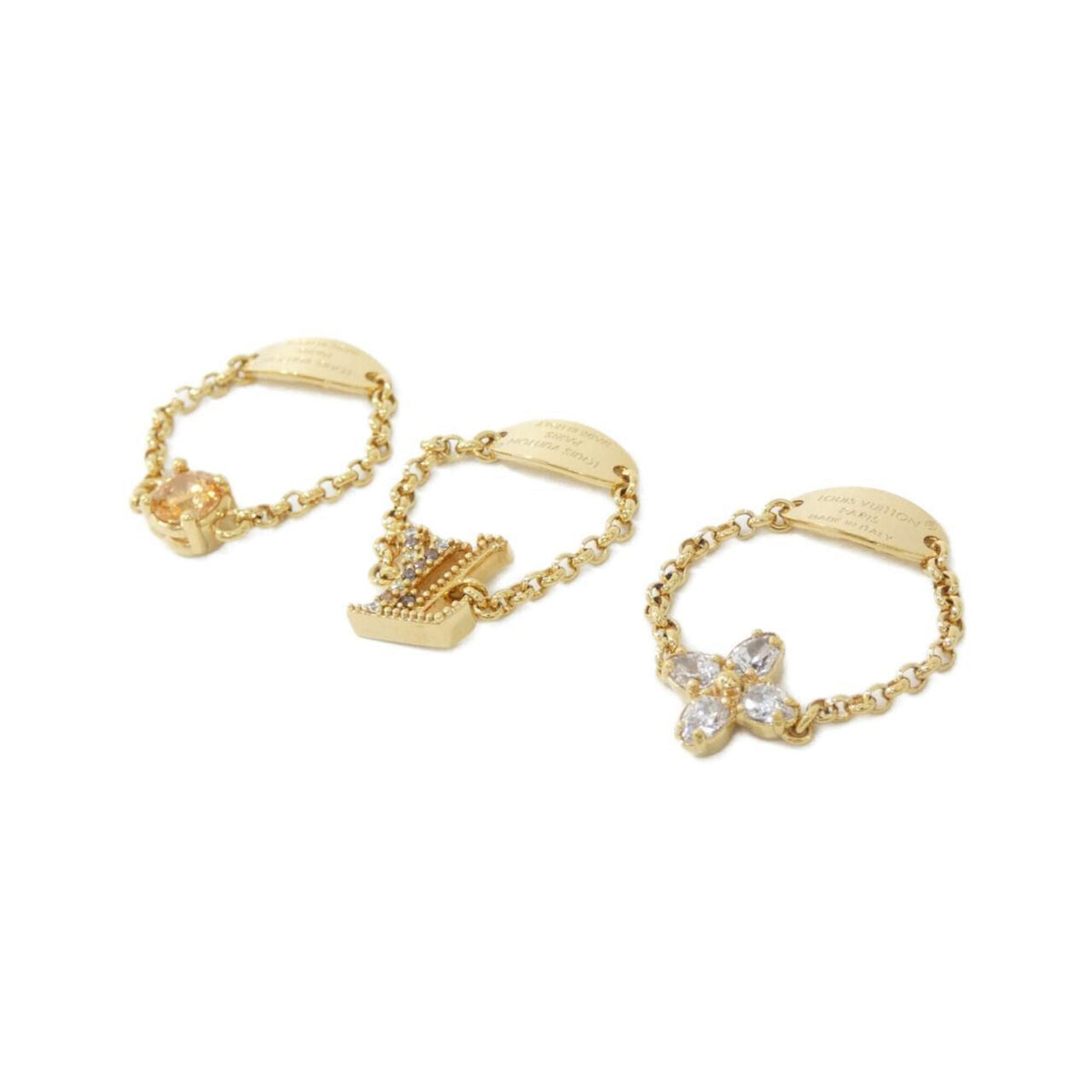 Louis Vuitton Gold Band Ring (Pre-Owned)