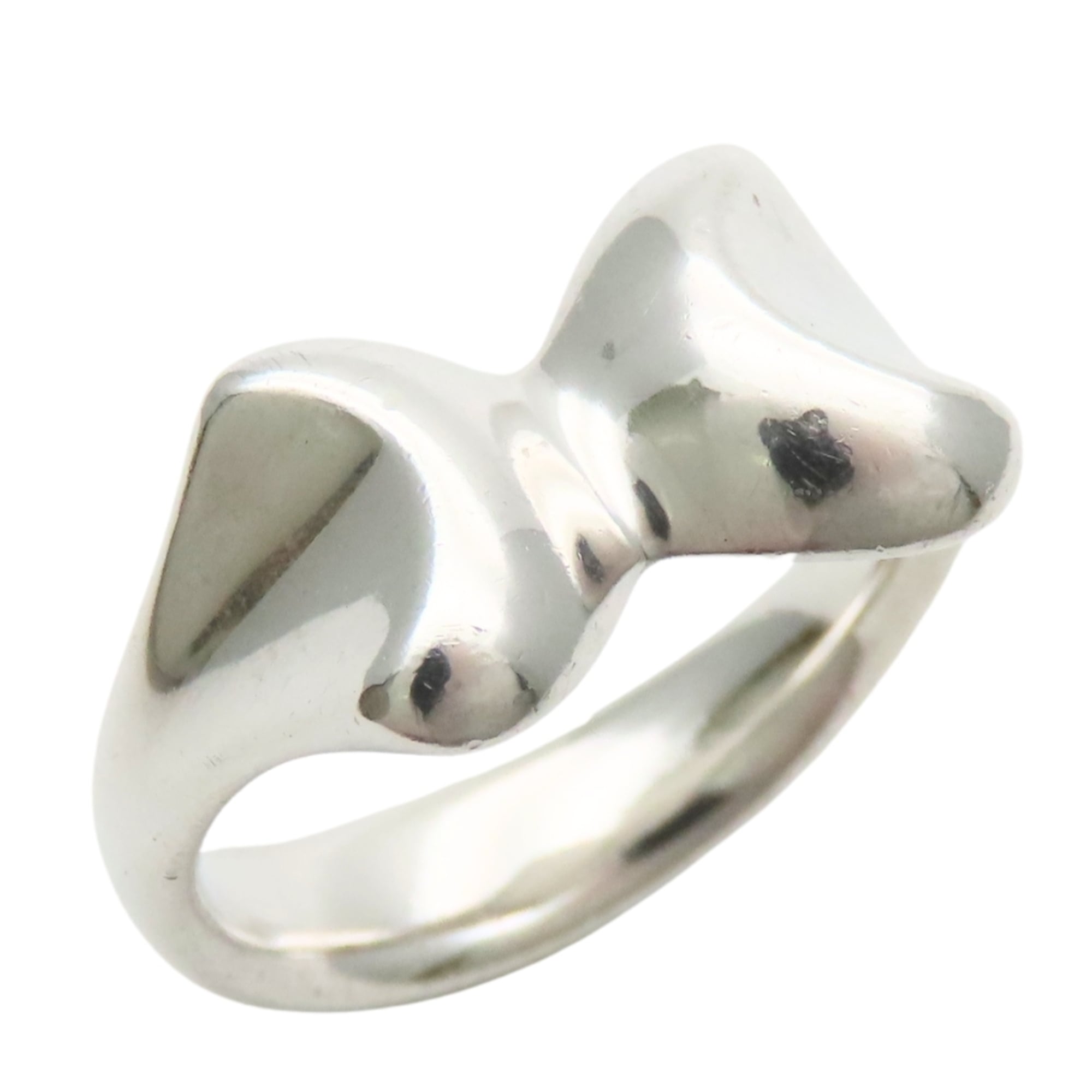 Tiffany Silver Silver 925 Band Ring (Pre-Owned)
