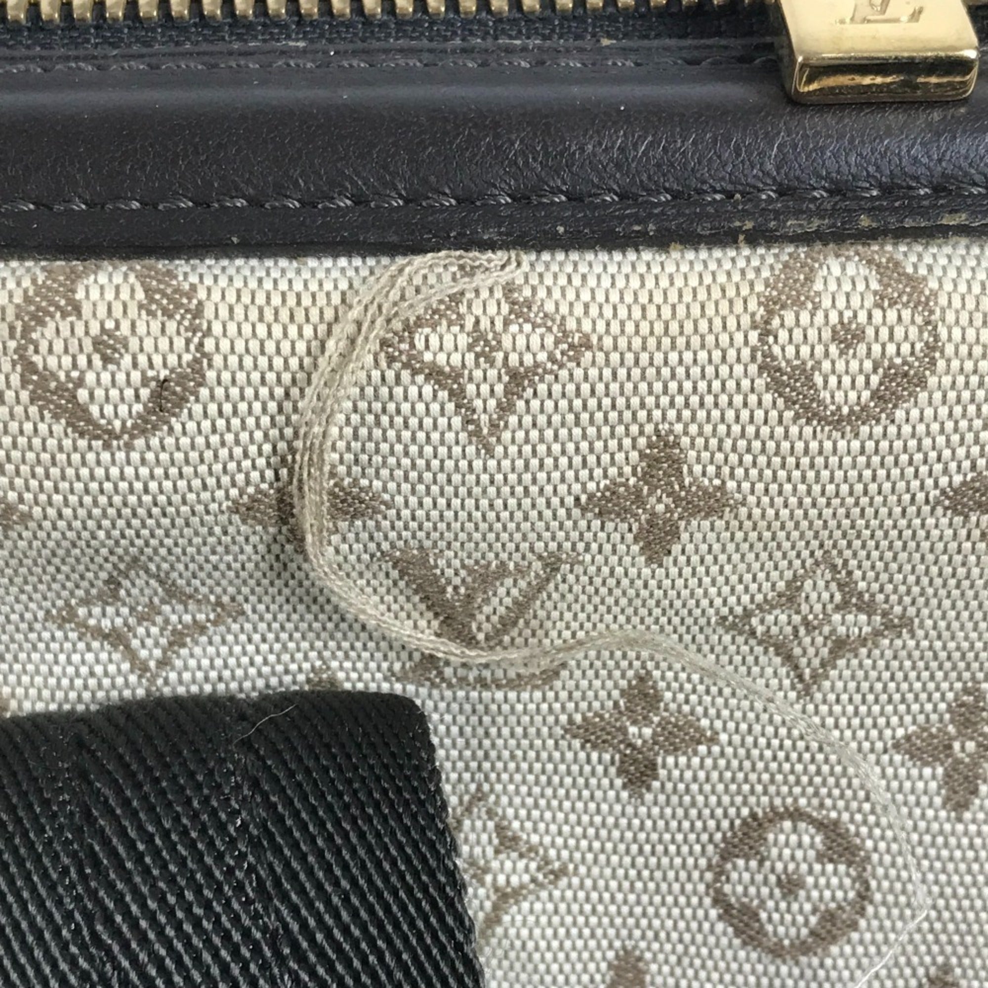 Louis Vuitton Khaki Monogram Mini Boston Bag Handbag Shoulder Bag (Pre-Owned)