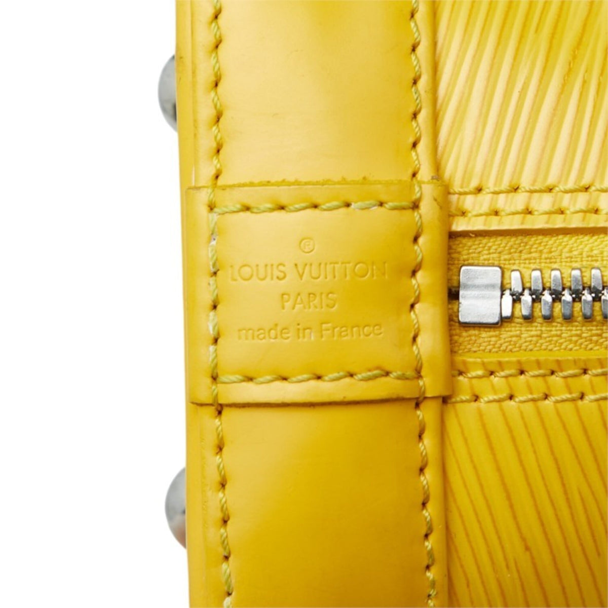 Louis Vuitton Epi Citron Yellow Leather Handbag Shoulder Bag (Pre-Owned)