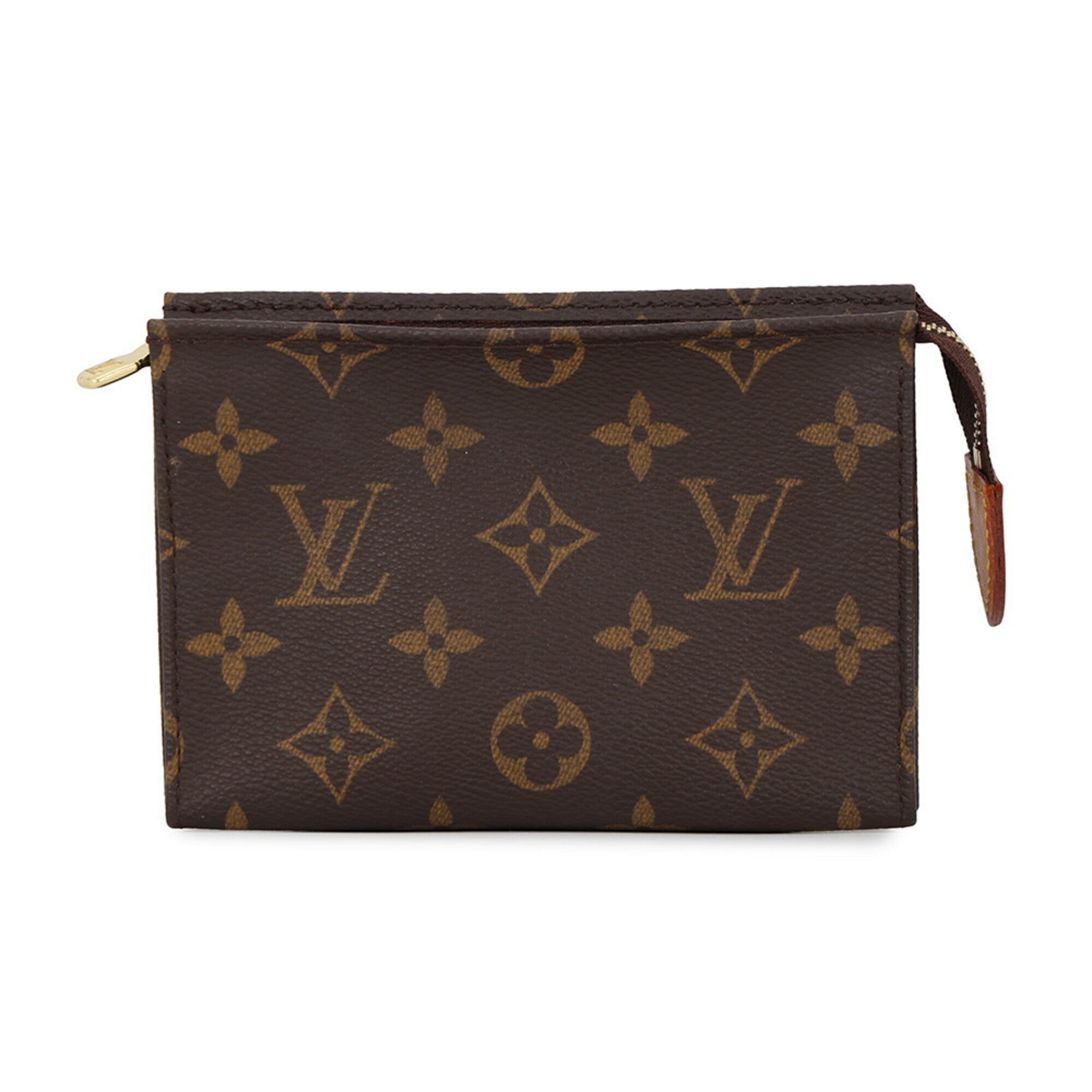 Louis Vuitton Monogram Beige Monogram Handbag Pouch (Pre-Owned)