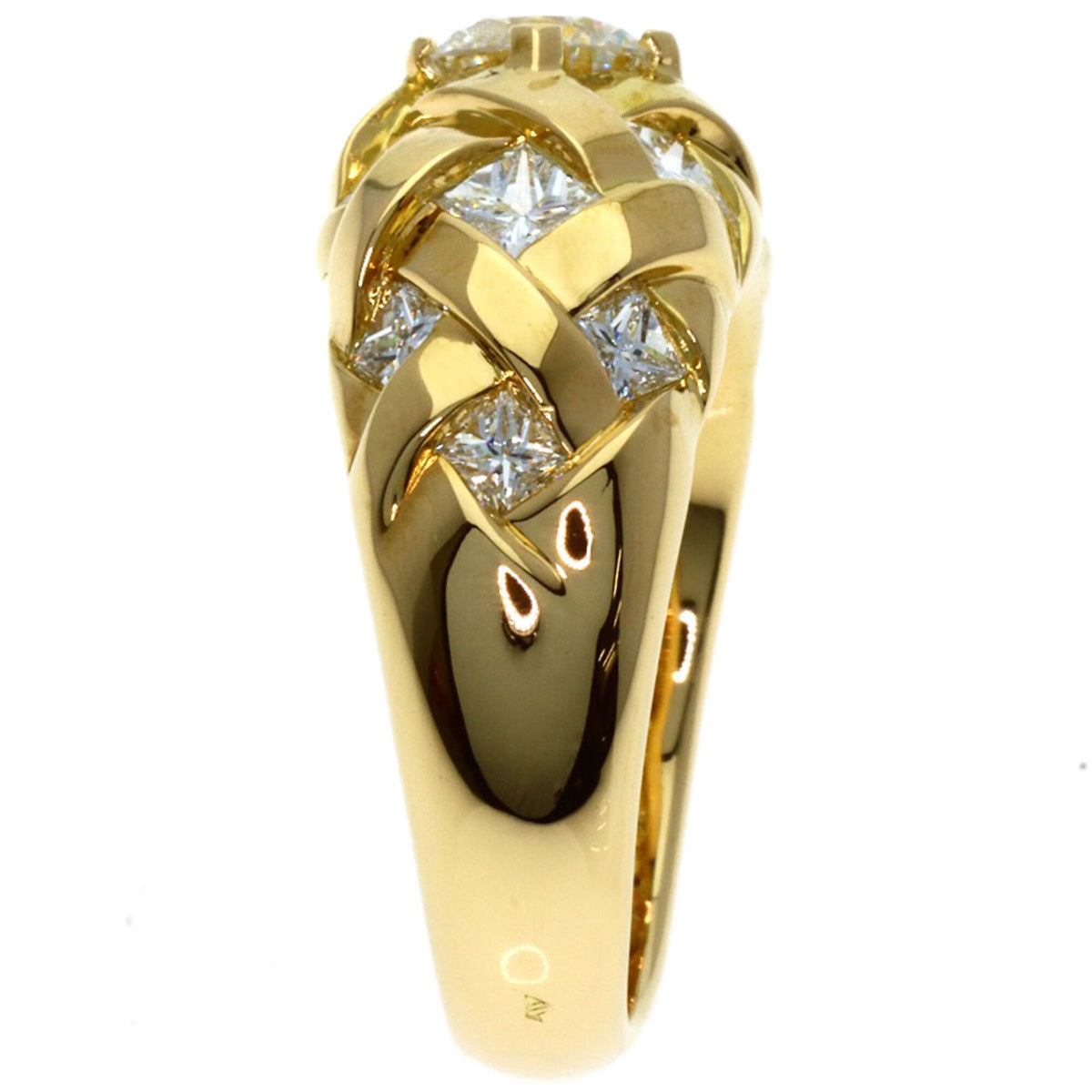 Chanel Yellow Gold (18K) Band Ring (Pre-Owned)