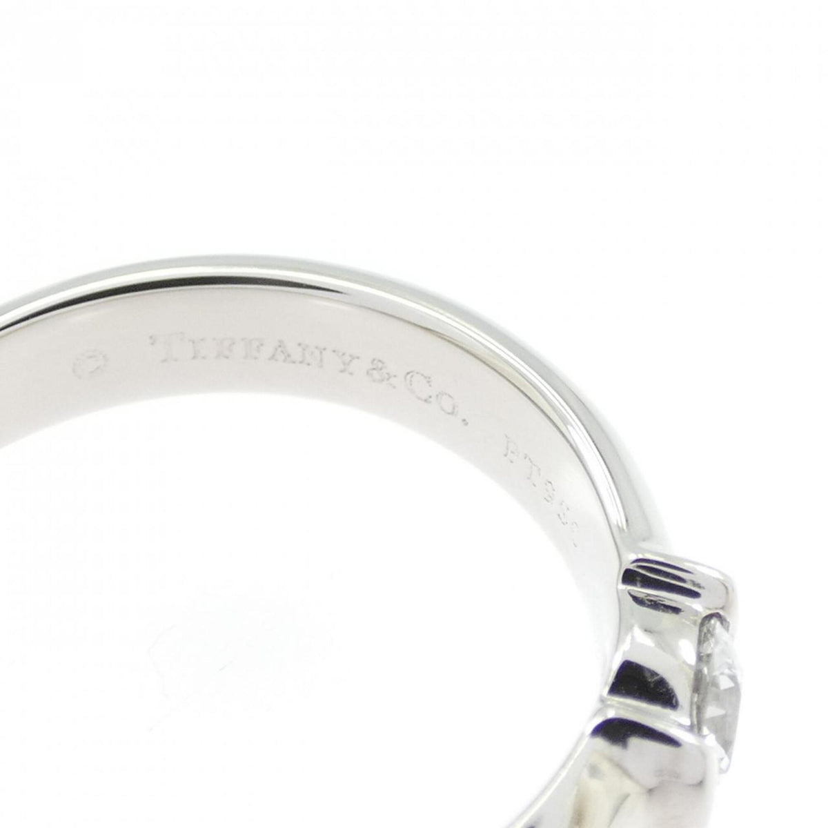 Tiffany Platinum 950 Band Ring (Pre-Owned)