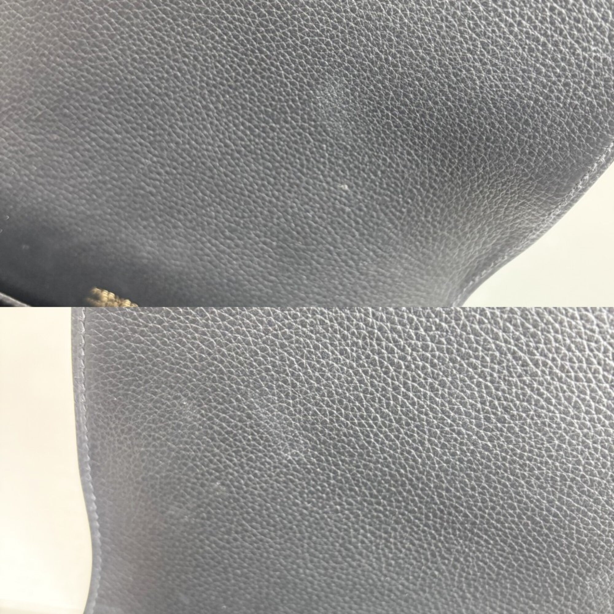 Hermes Black Leather Shoulder Bag (Pre-Owned)