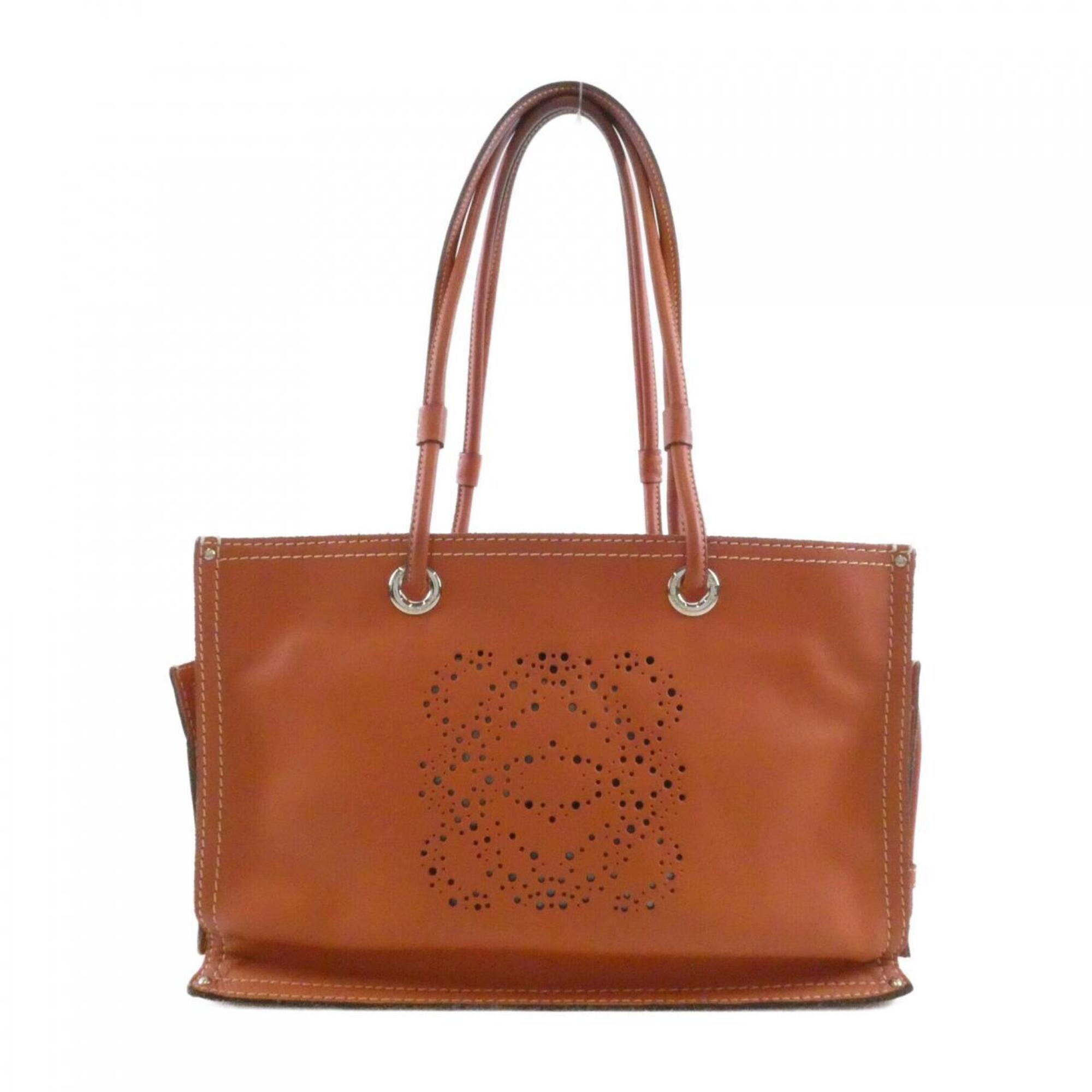 Loewe Pink Leather Handbag (Pre-Owned)