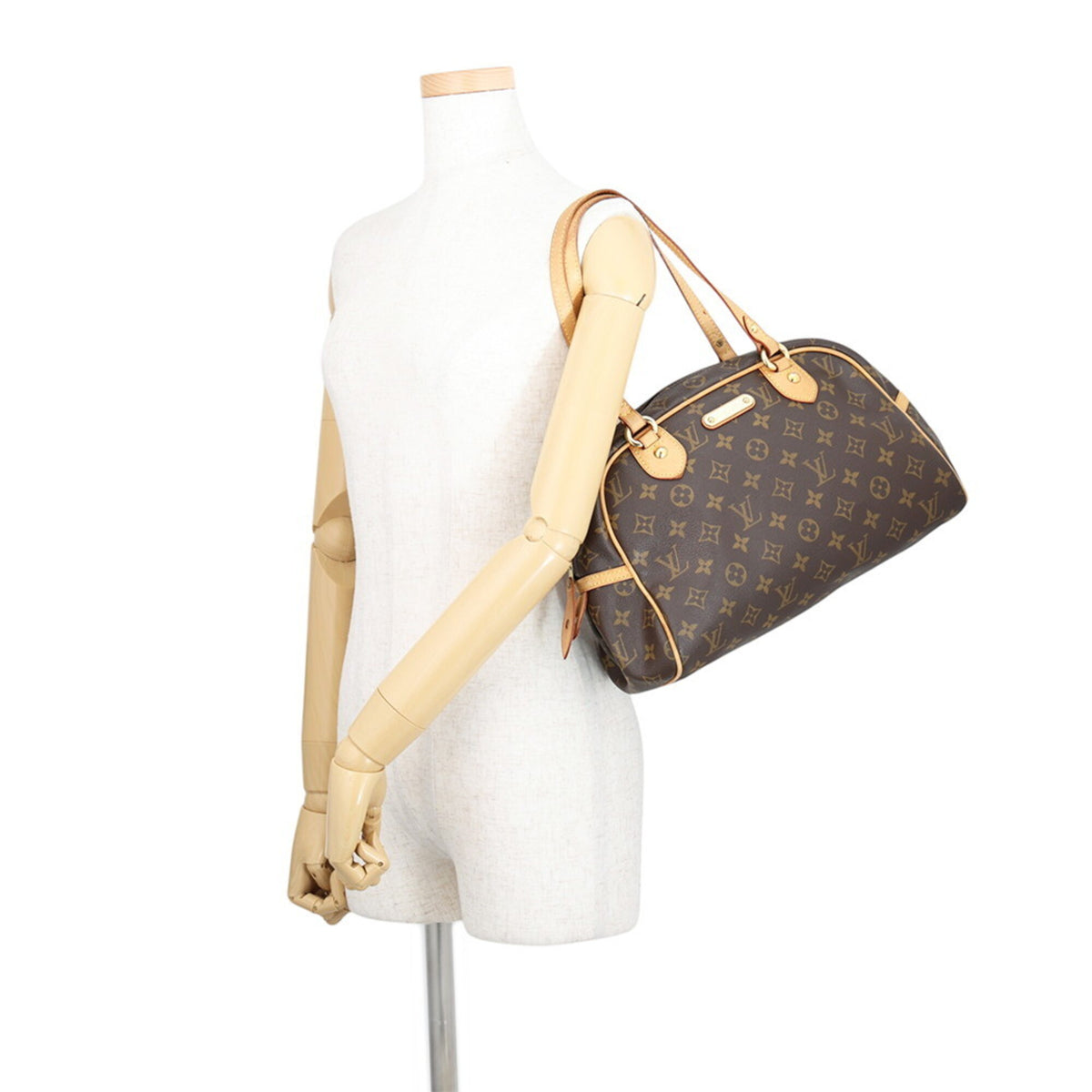 Louis Vuitton Brown Monogram Handbag (Pre-Owned)
