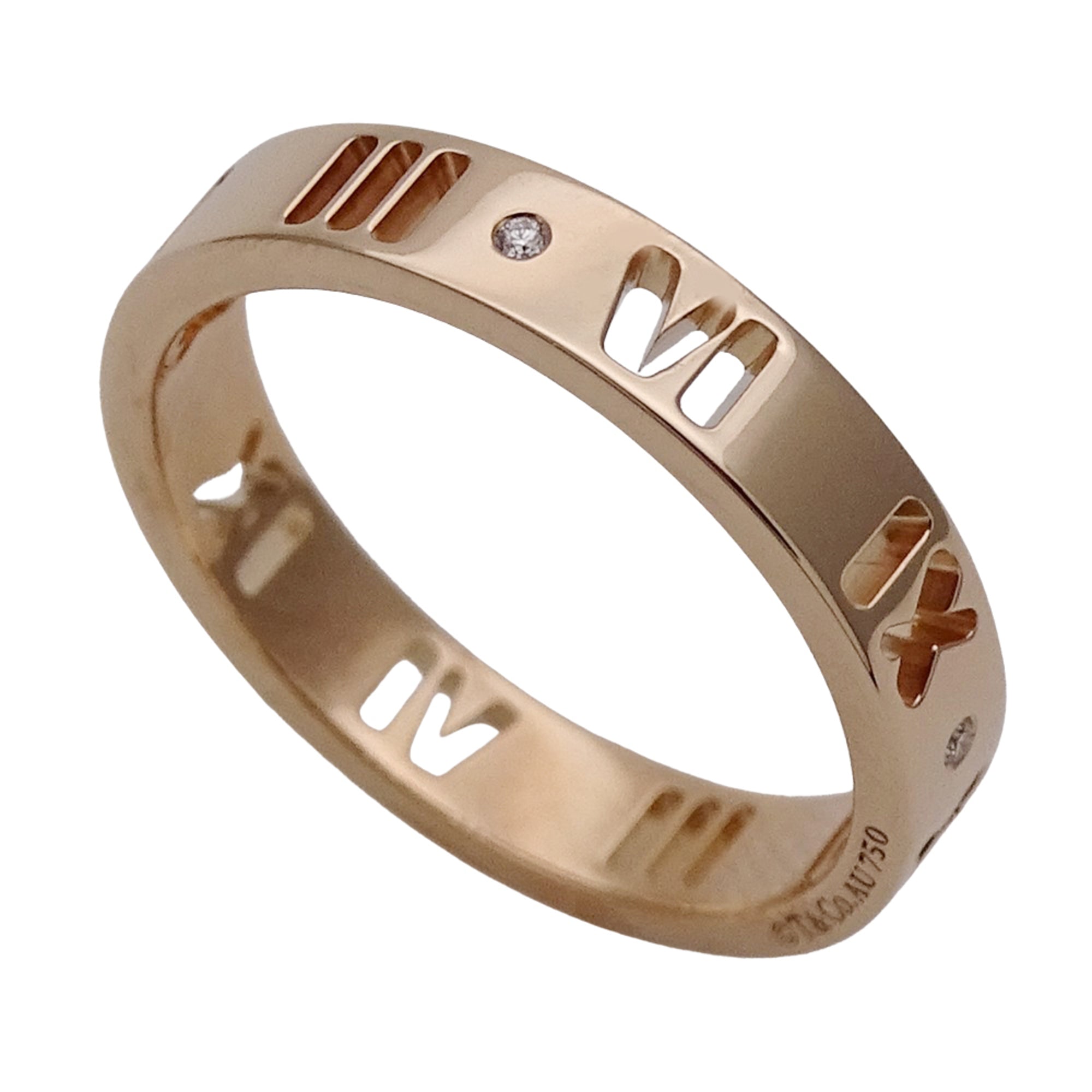 Tiffany Pink Gold Pink Gold (18K) Band Ring (Pre-Owned)