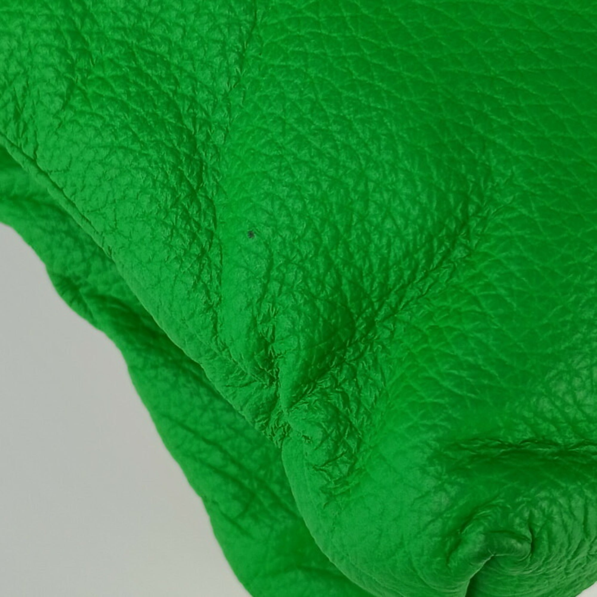 Bottega Veneta Green Leather Shoulder Bag (Pre-Owned)
