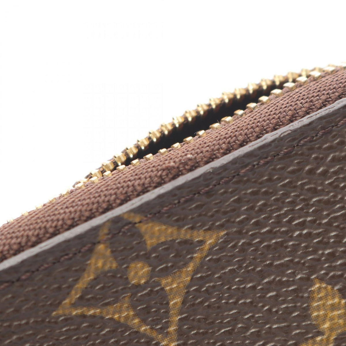 Louis Vuitton Brown Pvc Coin Purse/Coin Case (Pre-Owned)