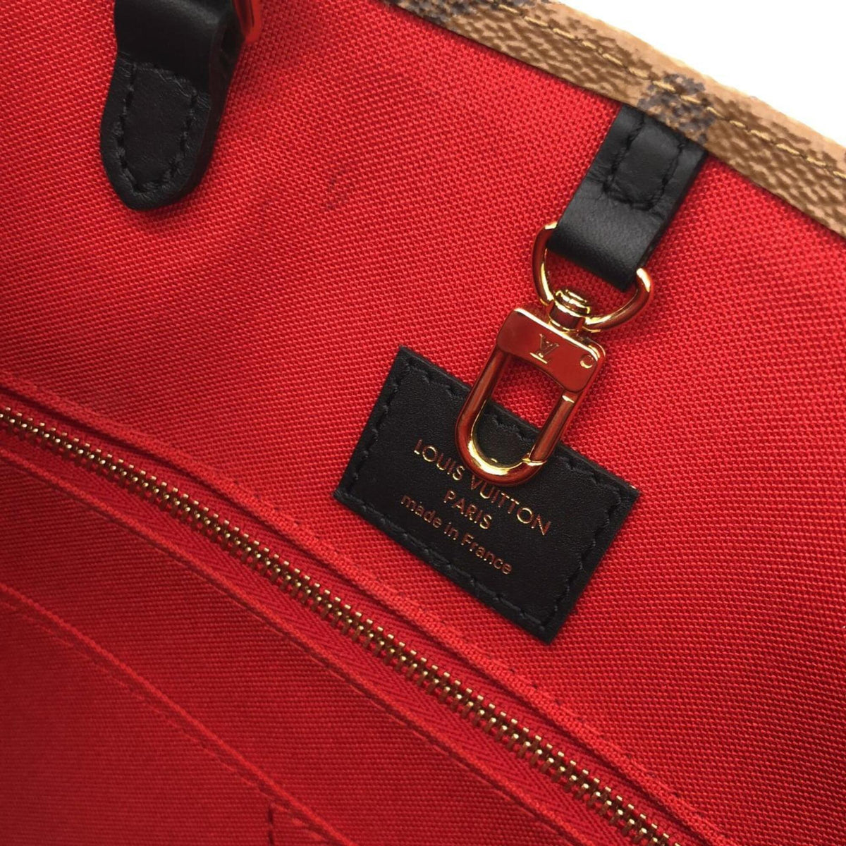Louis Vuitton Monogram Marron Coated Canvas Handbag (Pre-Owned)