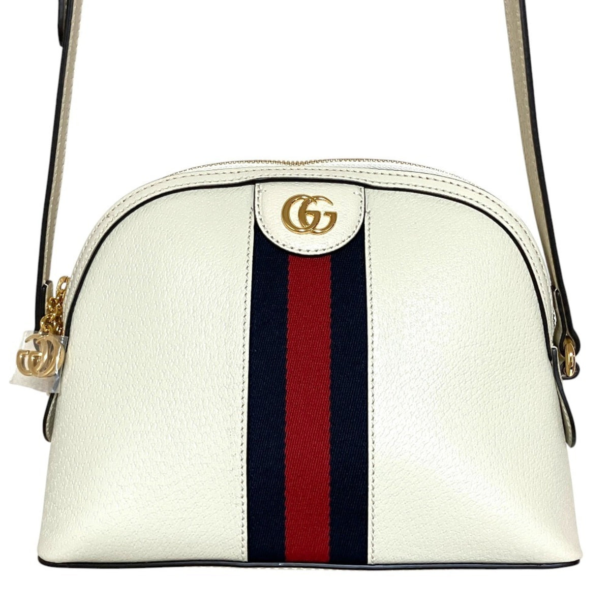 Gucci Gg Marmont Off-White Shoulder Bag (Pre-Owned)