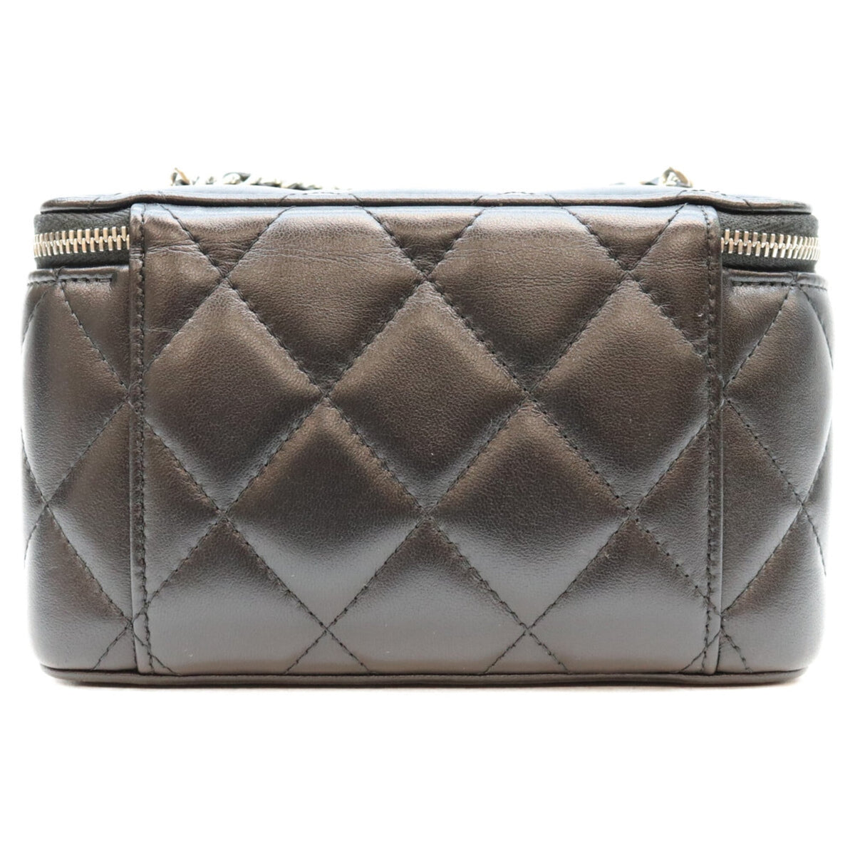 Chanel Black Leather Shoulder Bag (Pre-Owned)