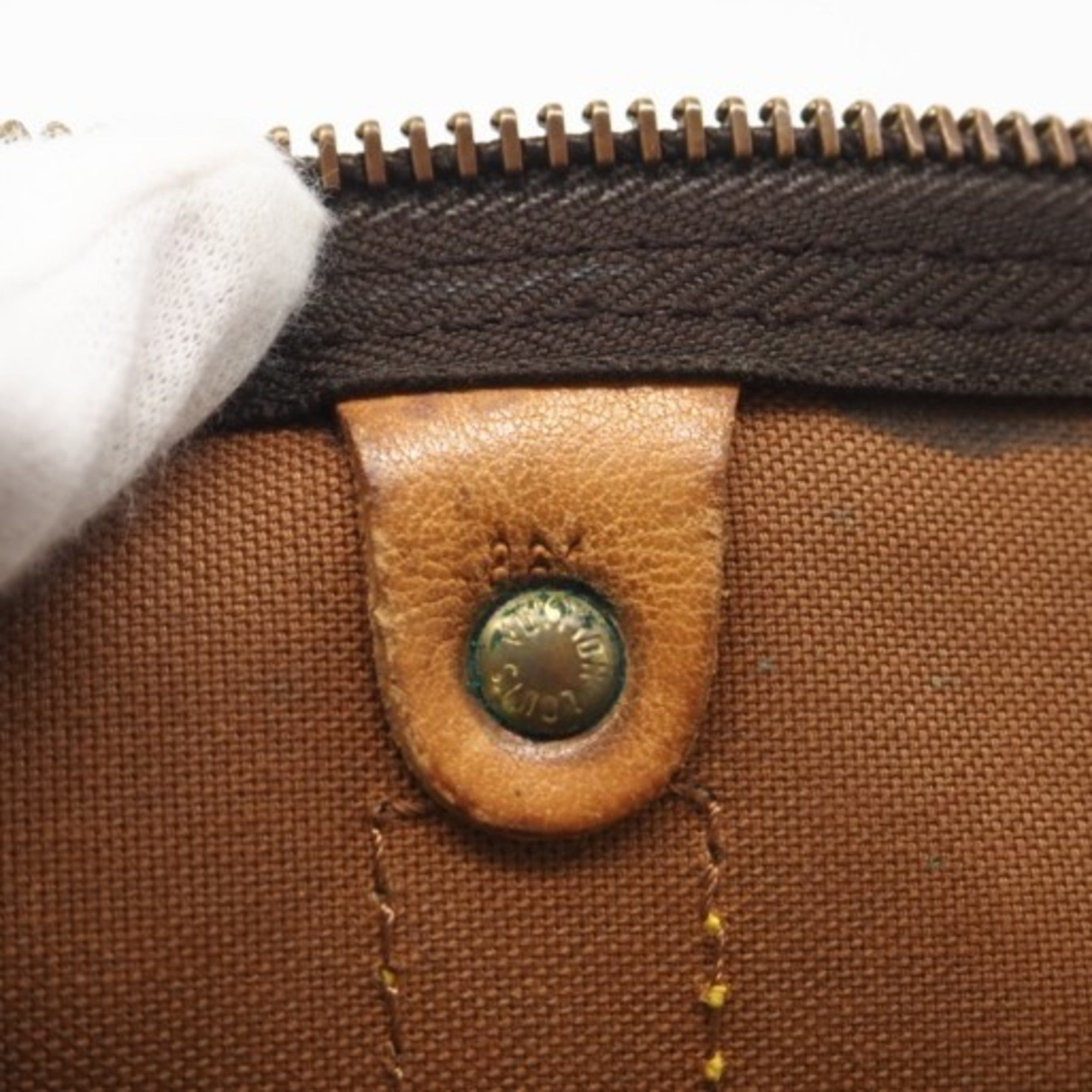 Louis Vuitton Brown Monogram Monogram Boston Bag (Pre-Owned)