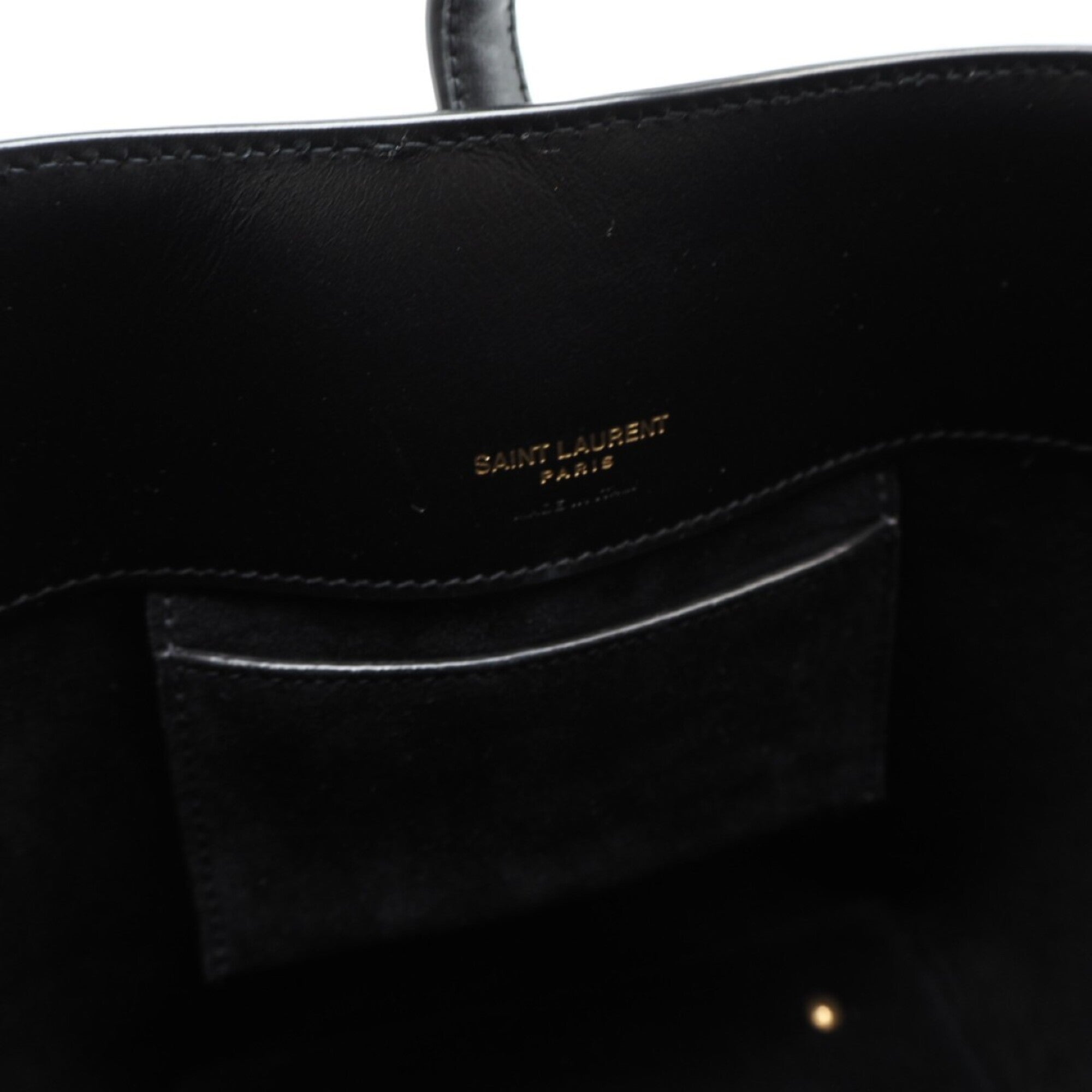 Yves Saint Laurent Black Leather Handbag (Pre-Owned)