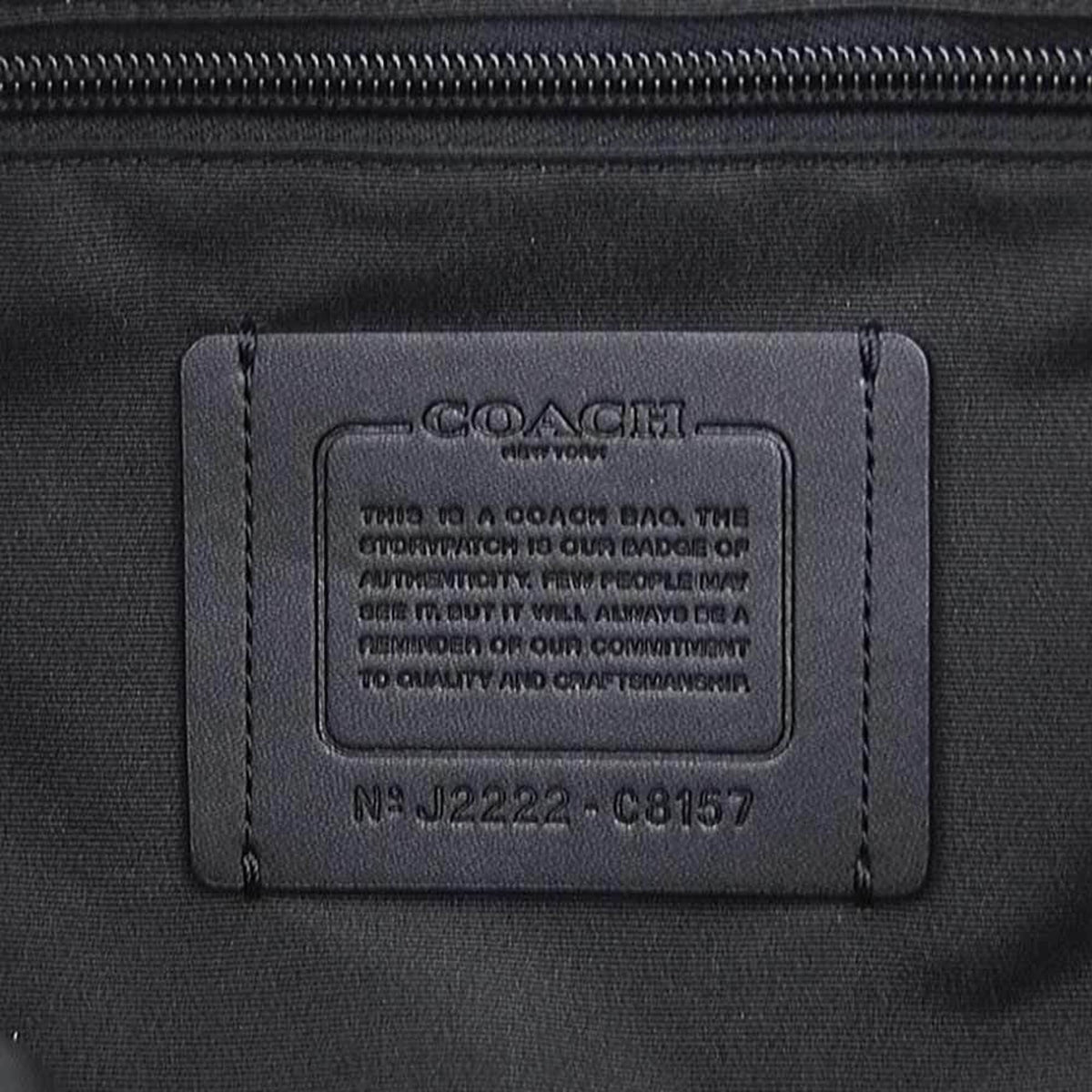 Coach Black Leather Shoulder Bag (Pre-Owned)