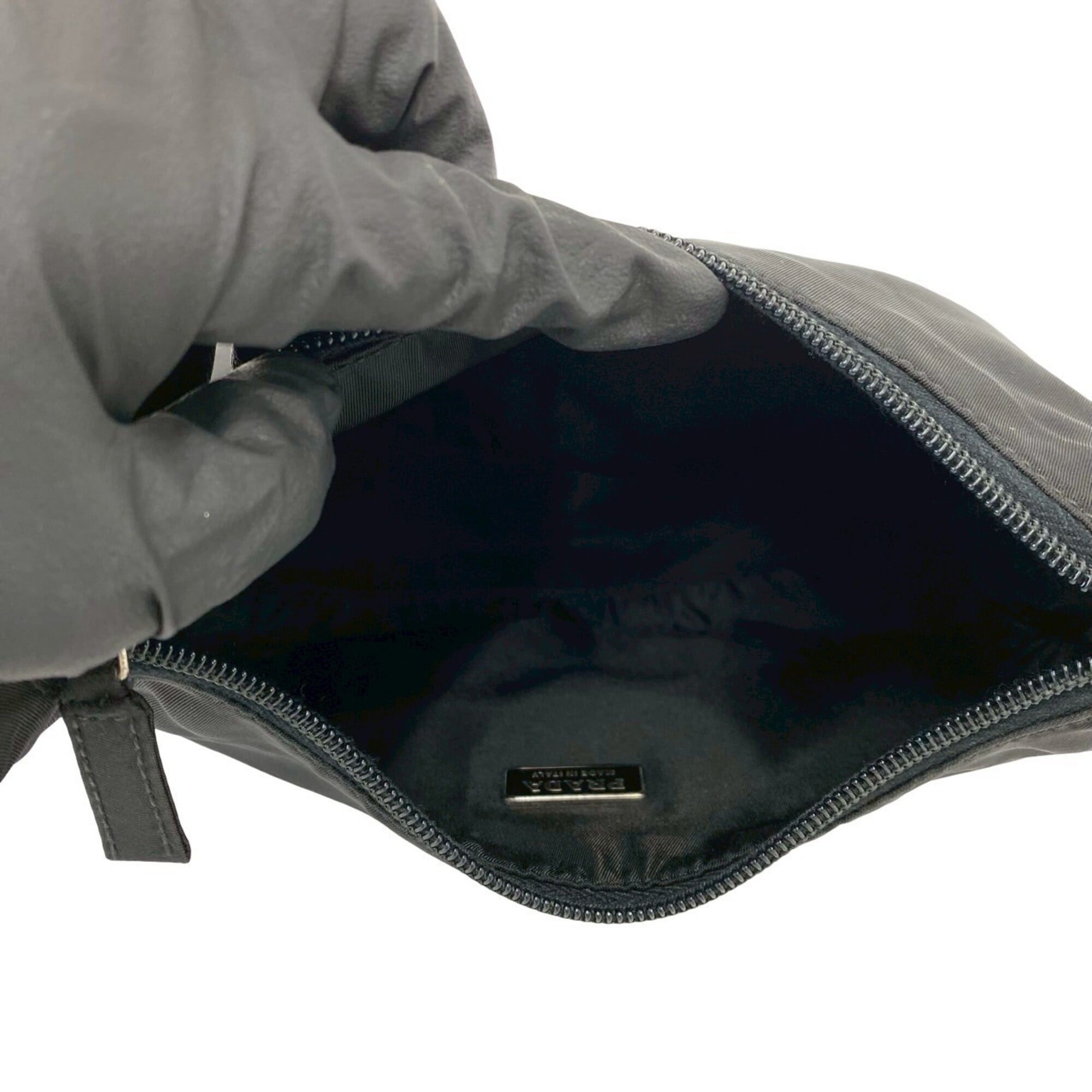 Prada Black Nylon Handbag Pouch (Pre-Owned)