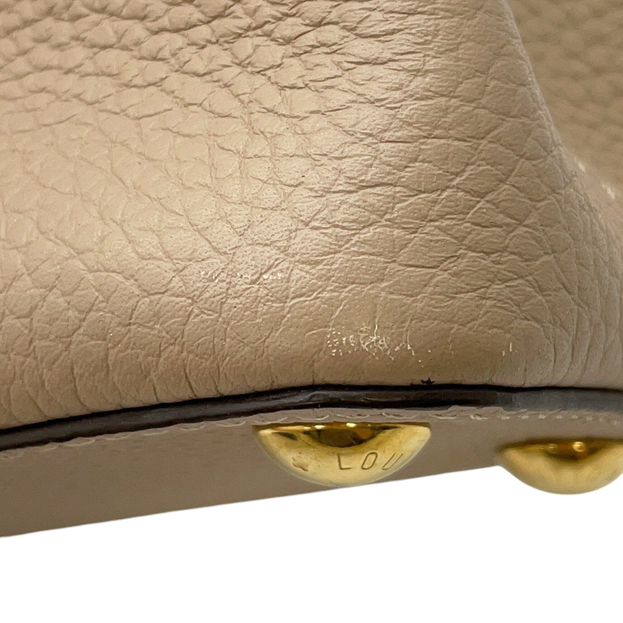 Louis Vuitton Galle Leather Handbag Shoulder Bag (Pre-Owned)