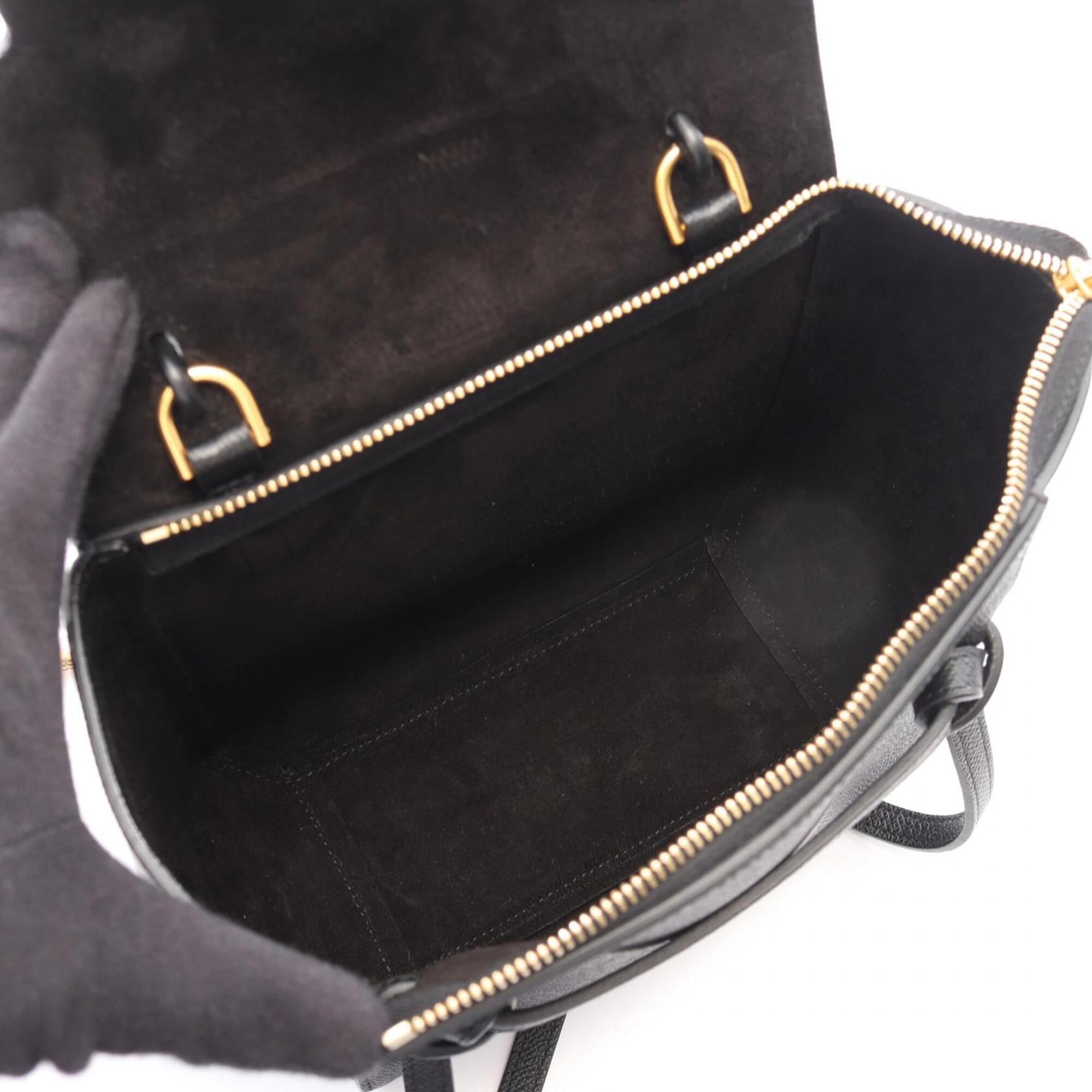 Celine Black Leather Handbag (Pre-Owned)