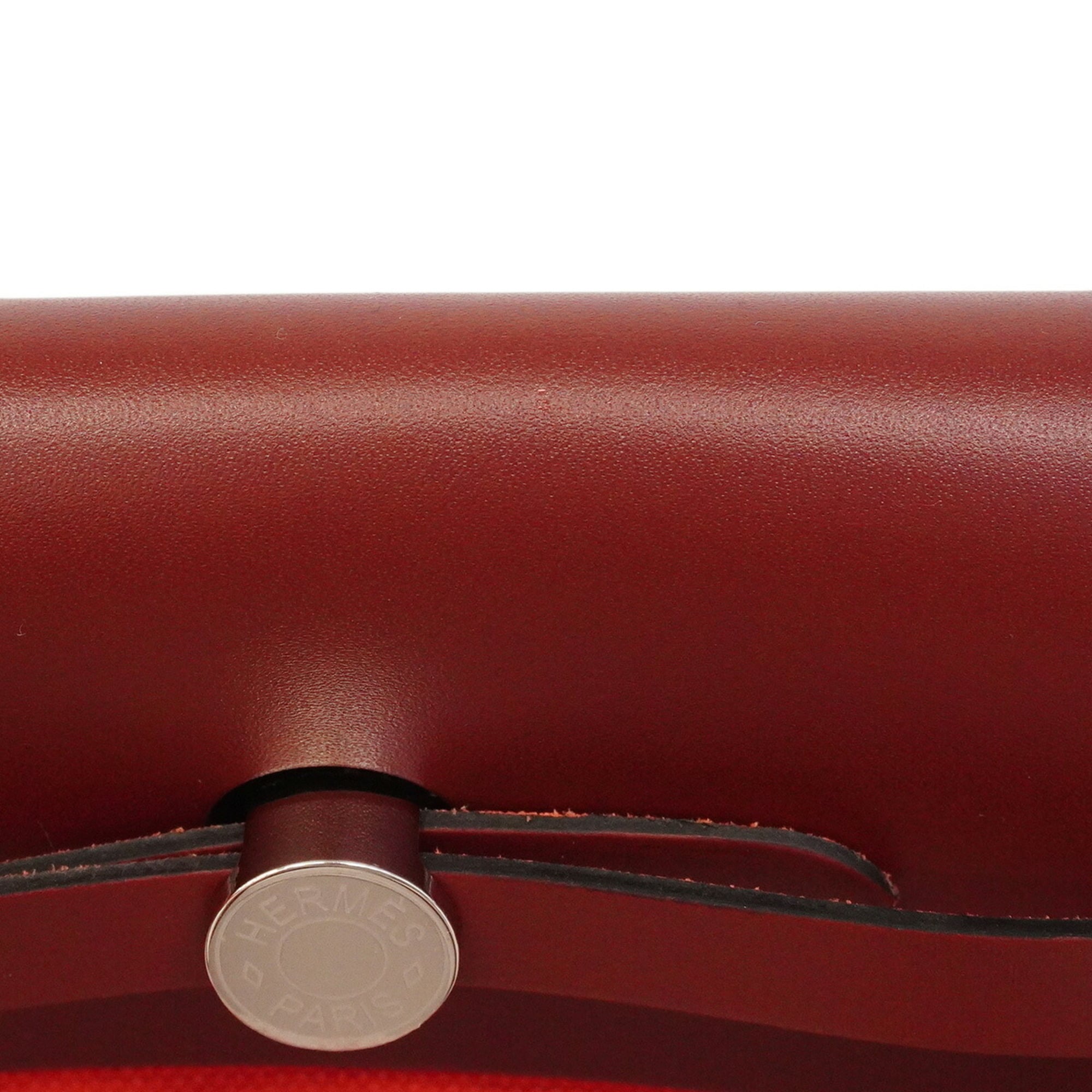 Hermes Red Color Shoulder Bag (Pre-Owned)