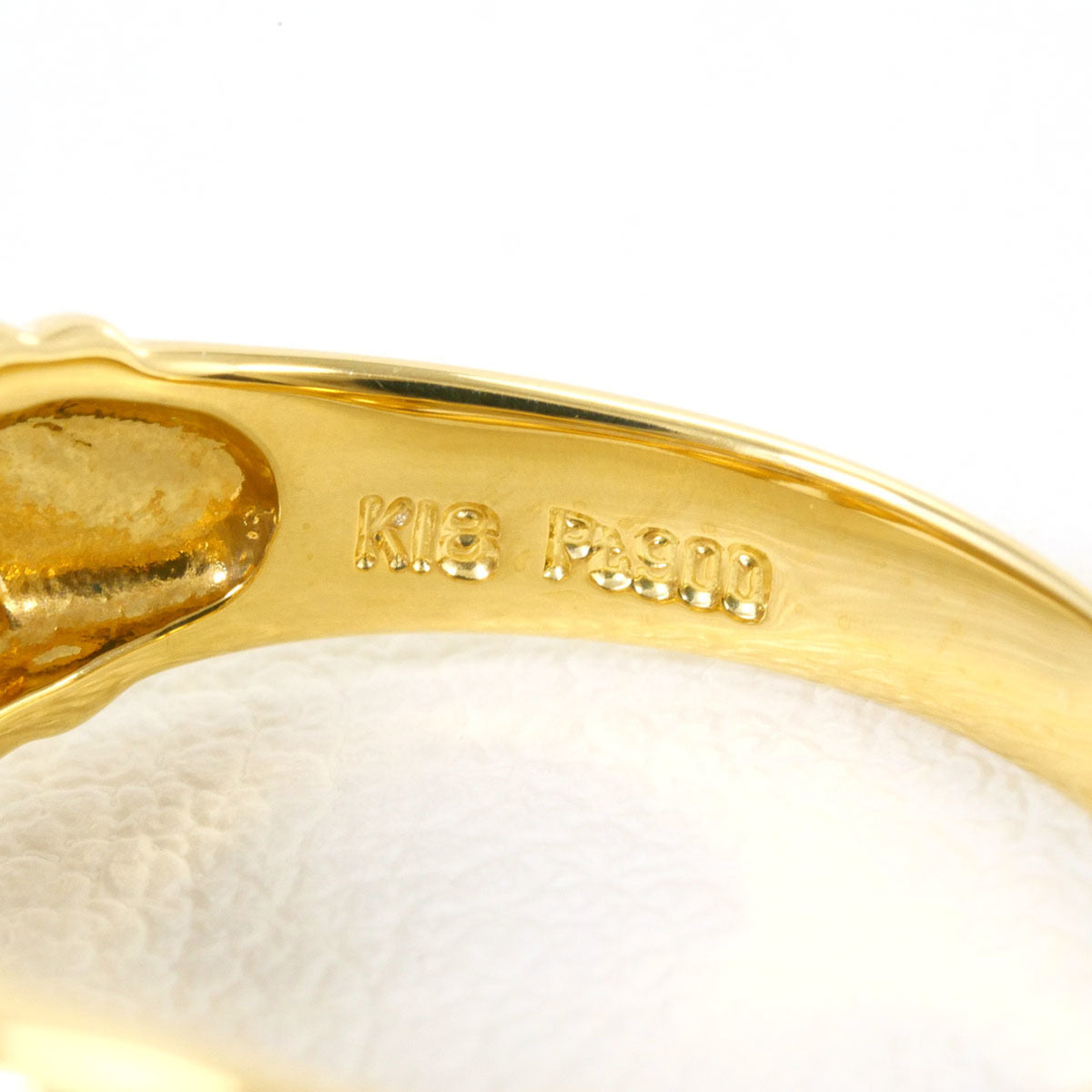 Unbranded Platinum Yellow Gold Yellow Gold (18K) Platinum 900 Band Ring (Pre-Owned)