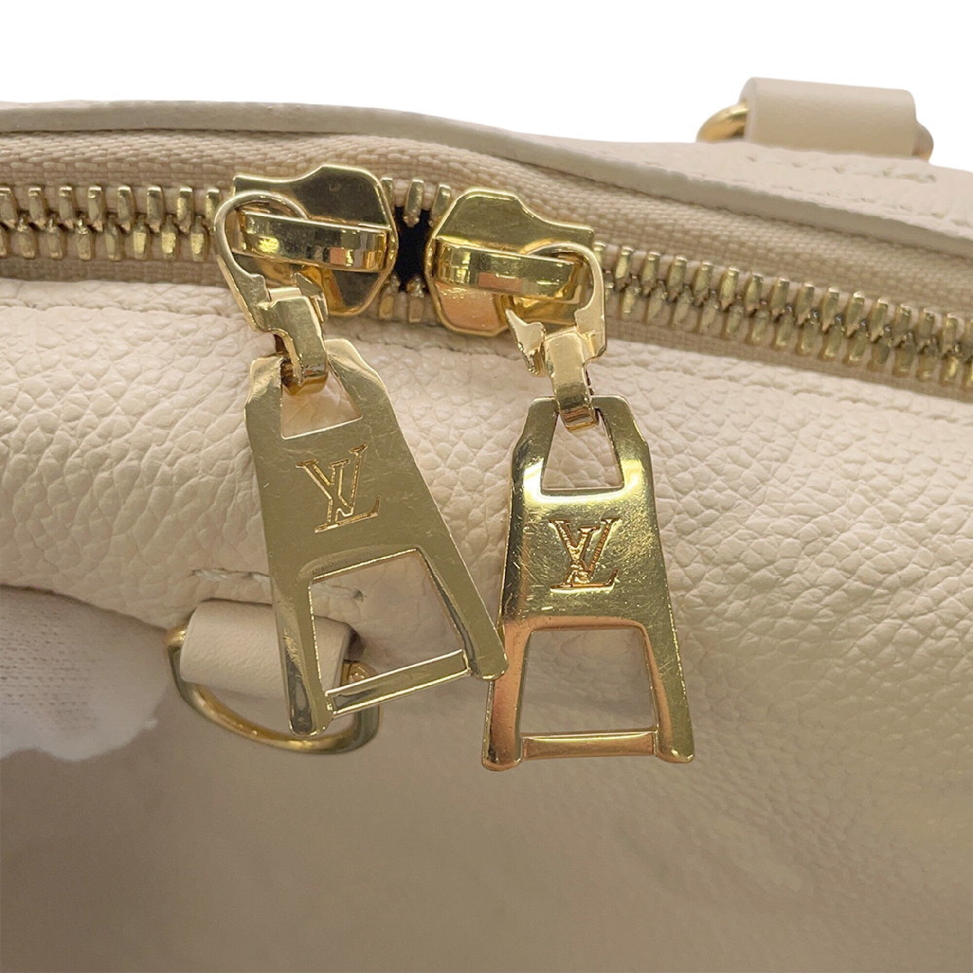 Louis Vuitton White Monogram Empreinte Handbag Shoulder Bag (Pre-Owned)