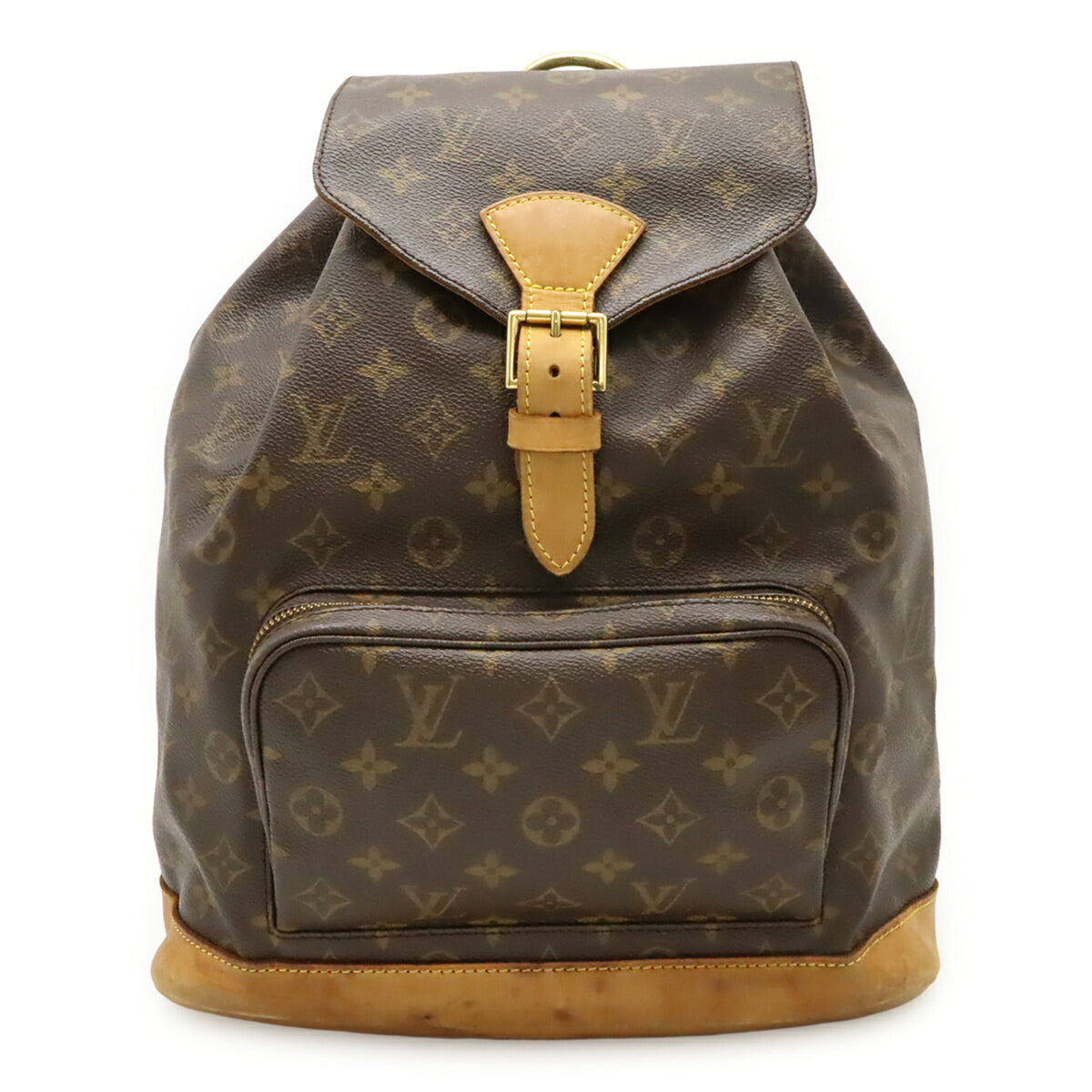 Louis Vuitton Brown Monogram Monogram Backpack Shoulder Bag (Pre-Owned)