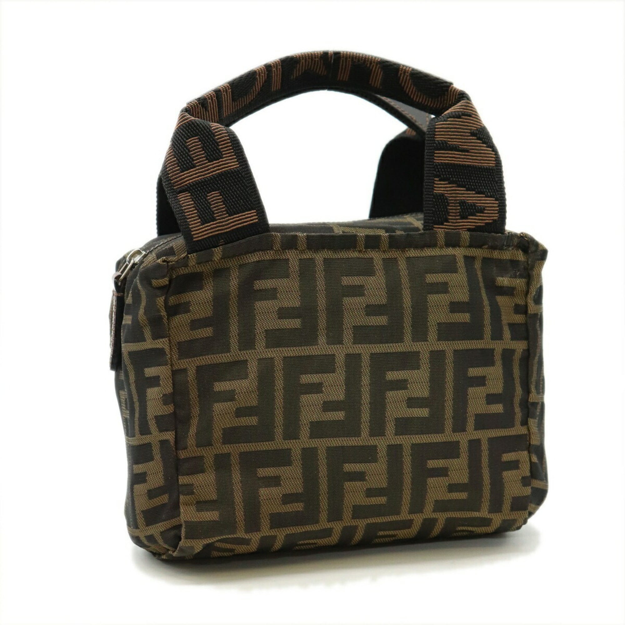 Fendi Khaki Nylon Handbag (Pre-Owned)