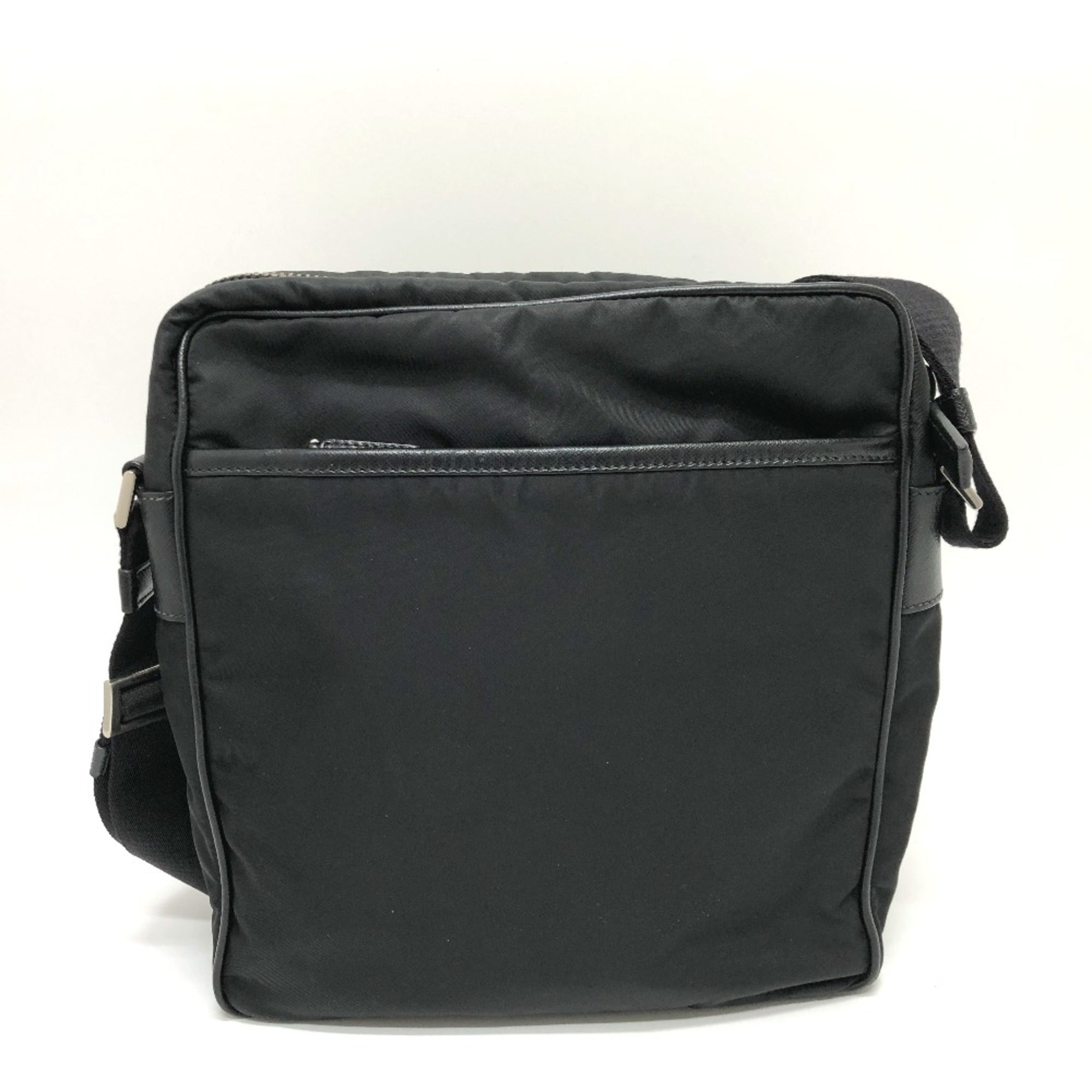 Prada Black Cloth Shoulder Bag (Pre-Owned)