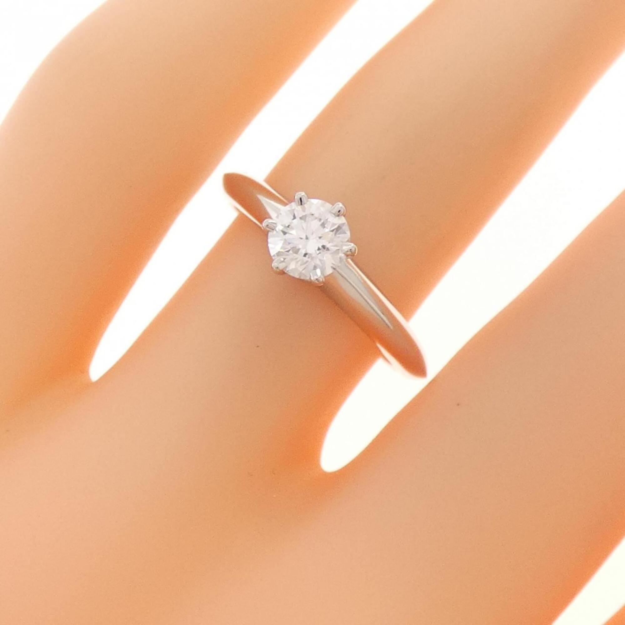 Tiffany Platinum 950 Band Ring (Pre-Owned)