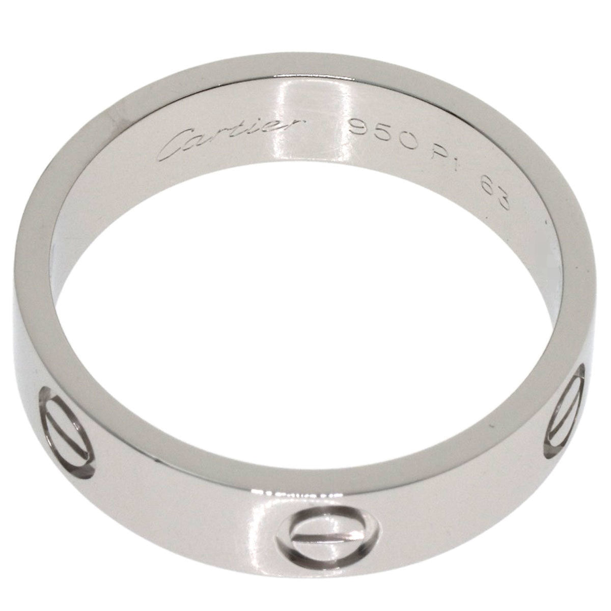 Cartier Platinum 950 Band Ring (Pre-Owned)