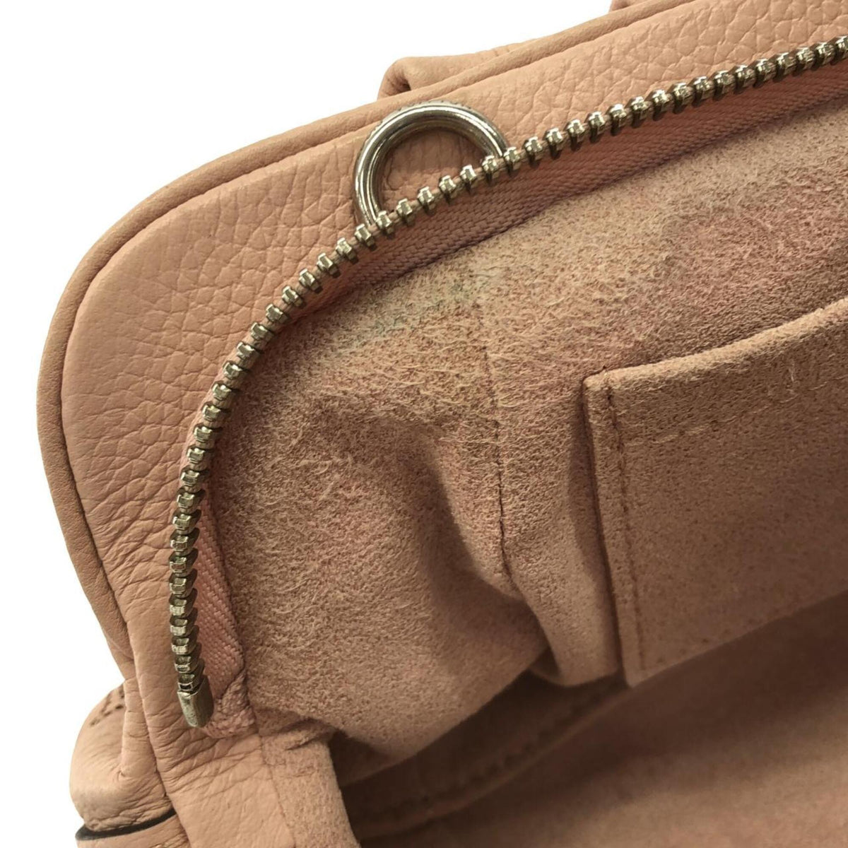 Louis Vuitton Beige Pink Magnolia Leather Shoulder Bag (Pre-Owned)