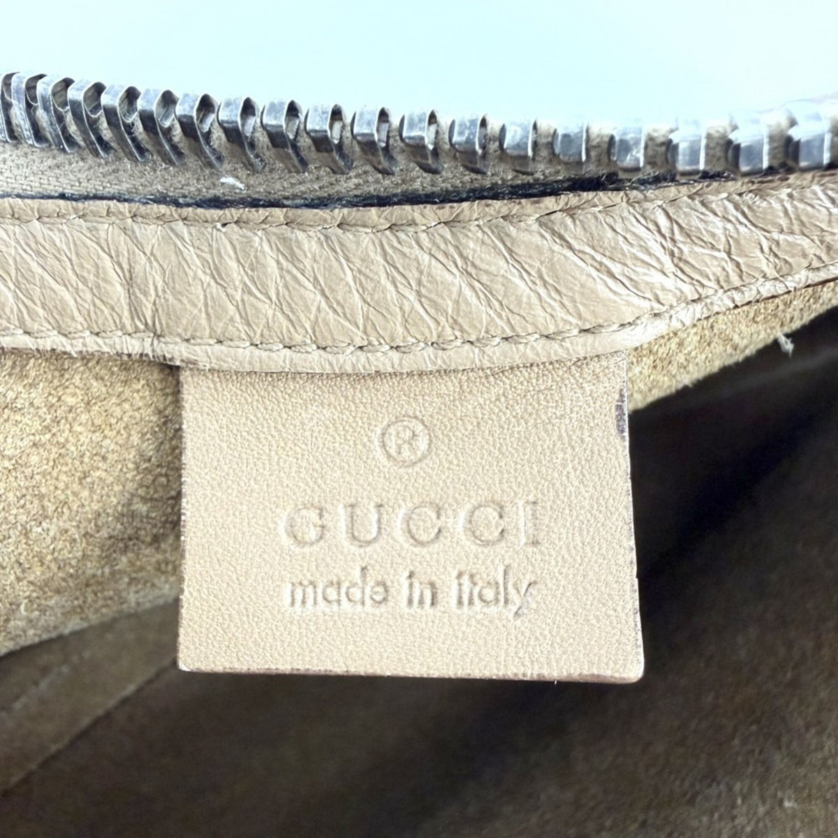Gucci Brown Gg Supreme Leather Handbag (Pre-Owned)