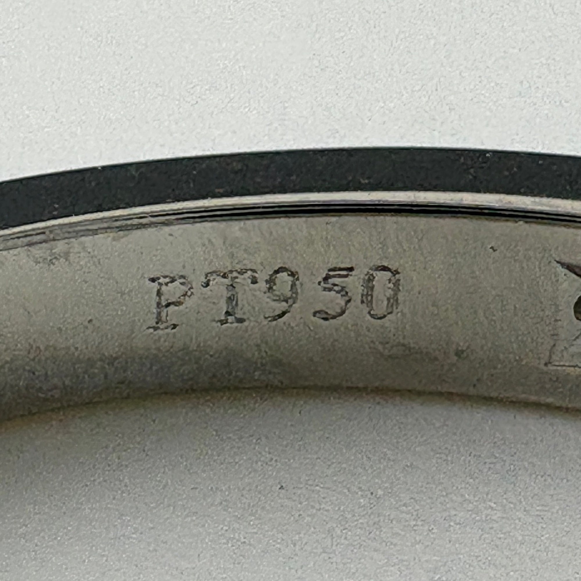 Tiffany Platinum 950 Band Ring (Pre-Owned)