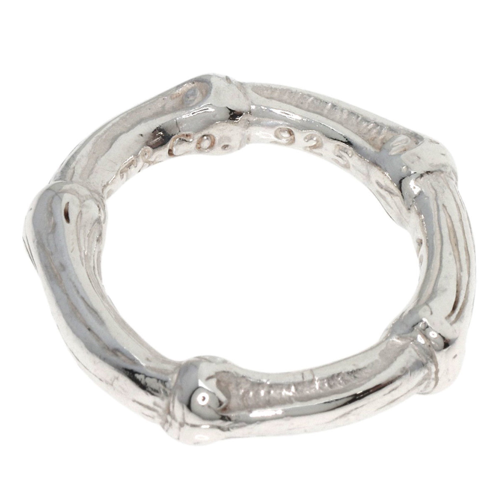 Tiffany Silver Silver 925 Band Ring (Pre-Owned)