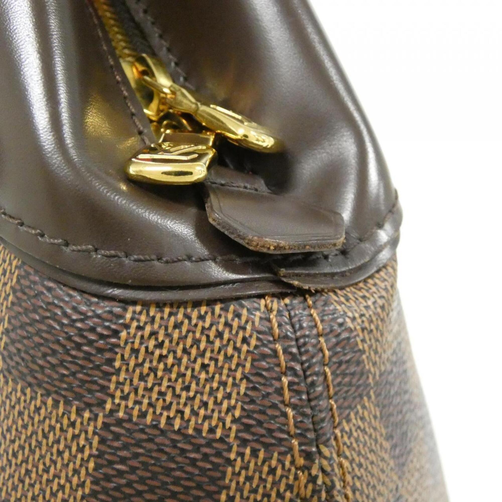 Louis Vuitton Brown Coated Canvas Shoulder Bag (Pre-Owned)