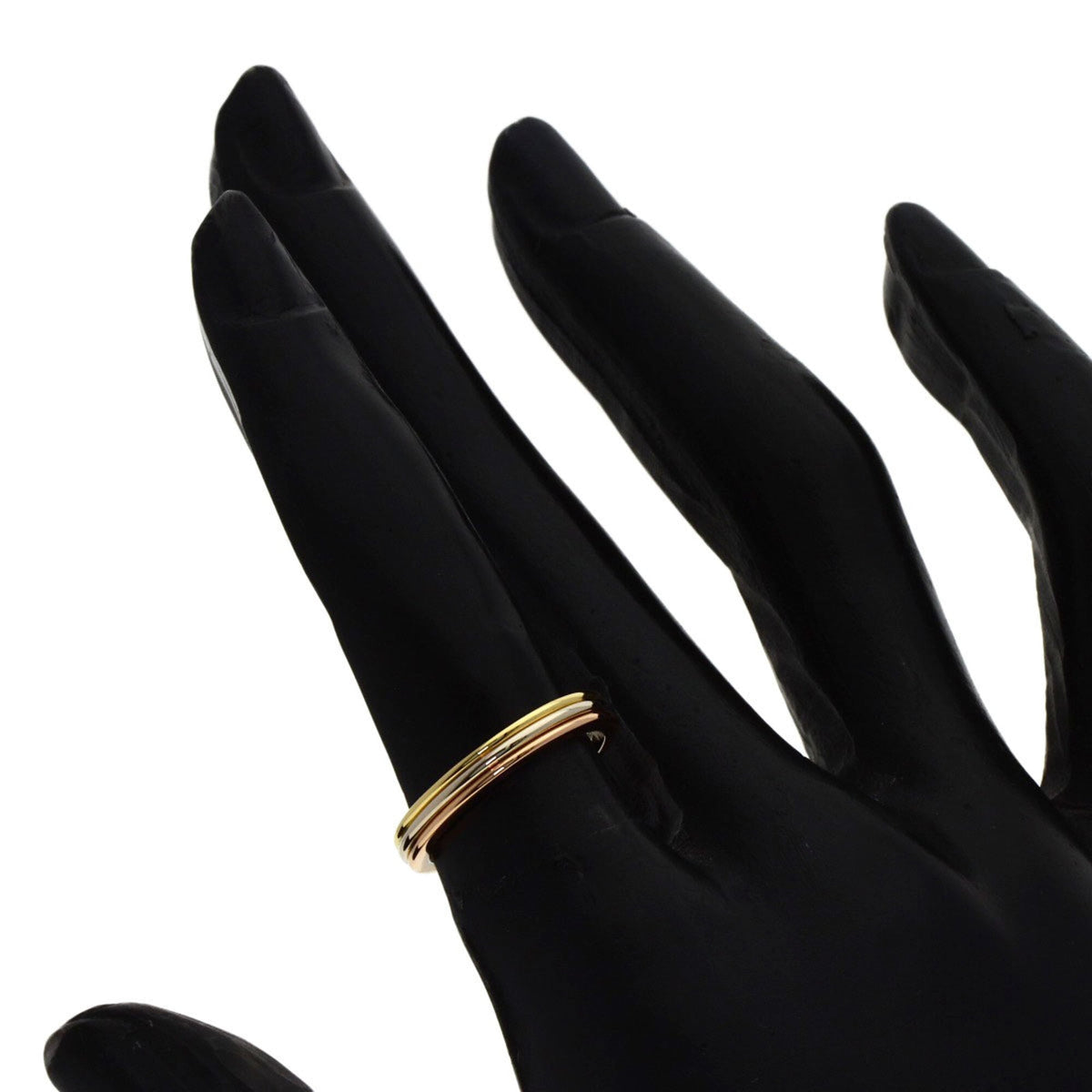 Cartier Yellow Gold (18K) Pink Gold (18K) White Gold (18K) Band Ring (Pre-Owned)