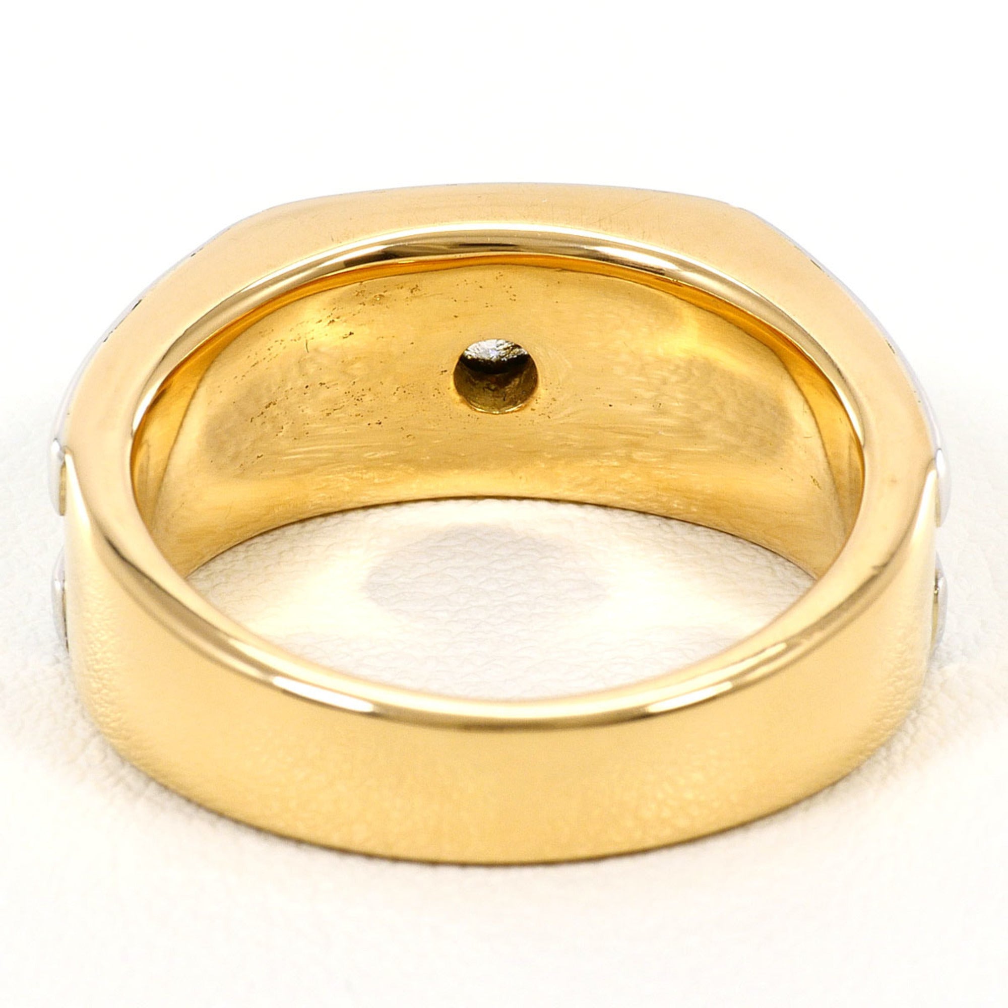 Unbranded White Yellow White Gold Yellow Gold (20K) Band Ring (Pre-Owned)