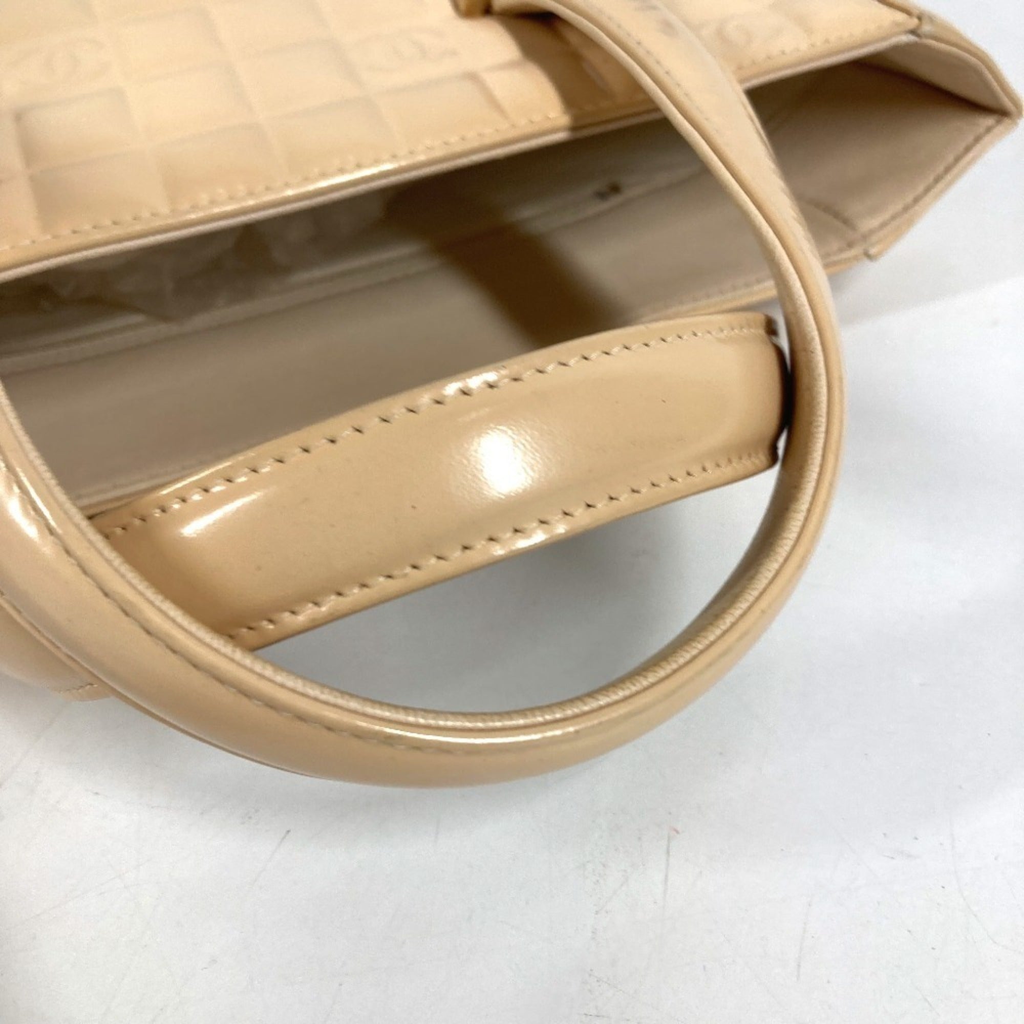 Chanel Beige Handbag Tote Bag (Pre-Owned)