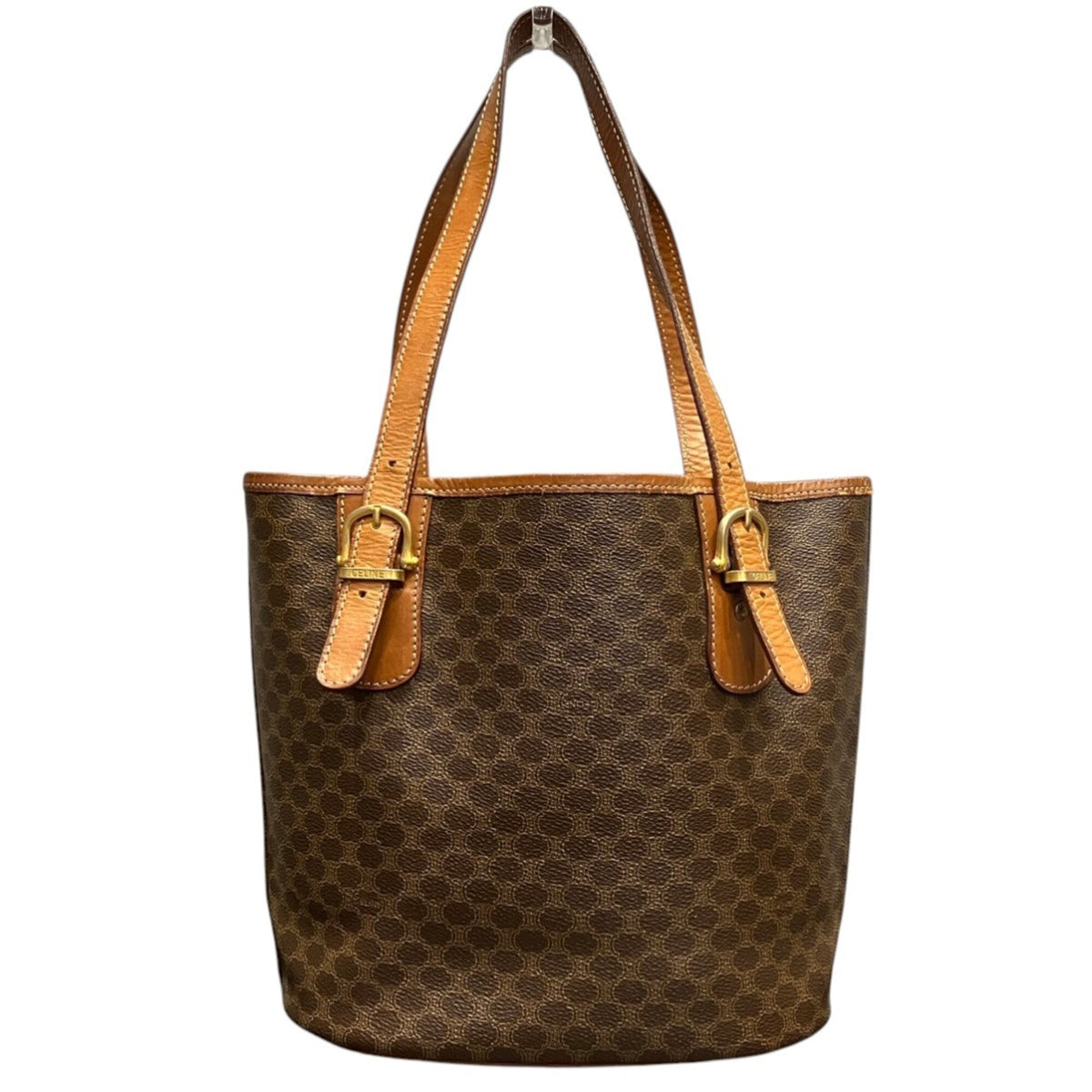 Celine Brown Pvc Tote Bag (Pre-Owned)