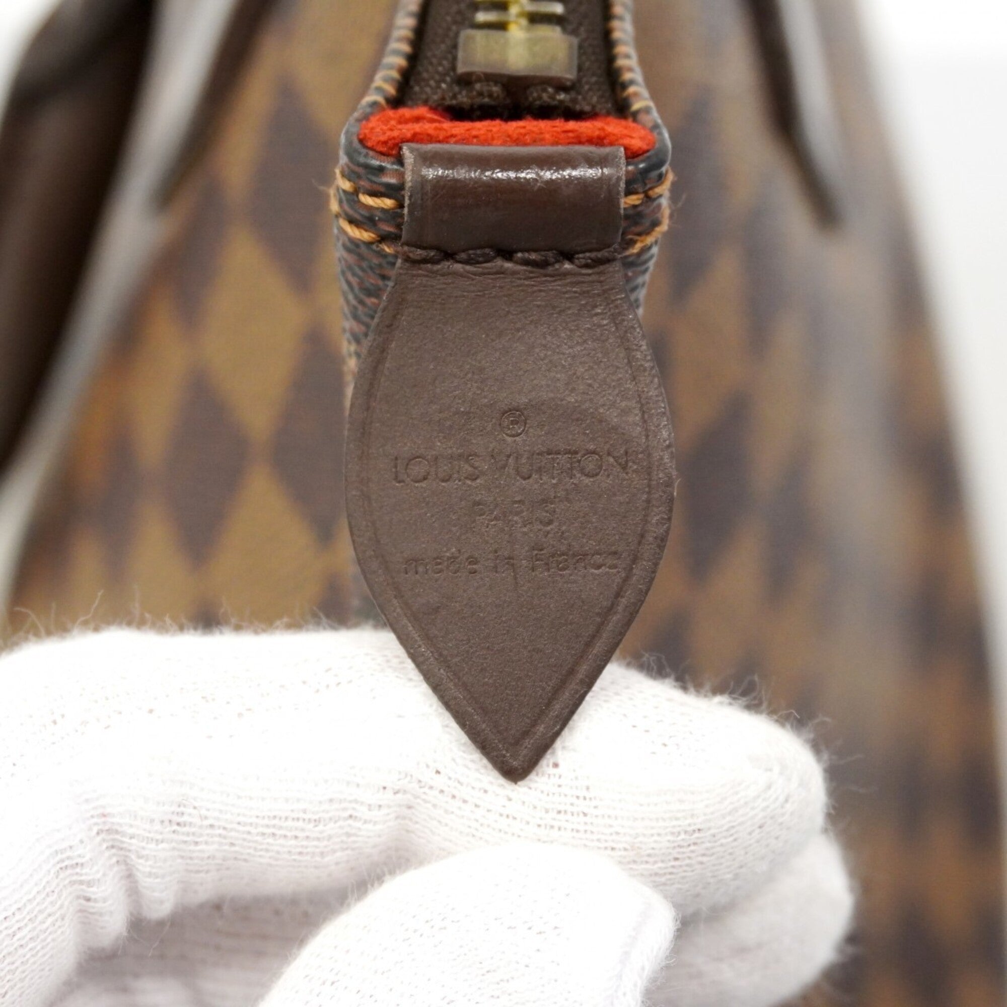 Louis Vuitton Ebene Handbag (Pre-Owned)
