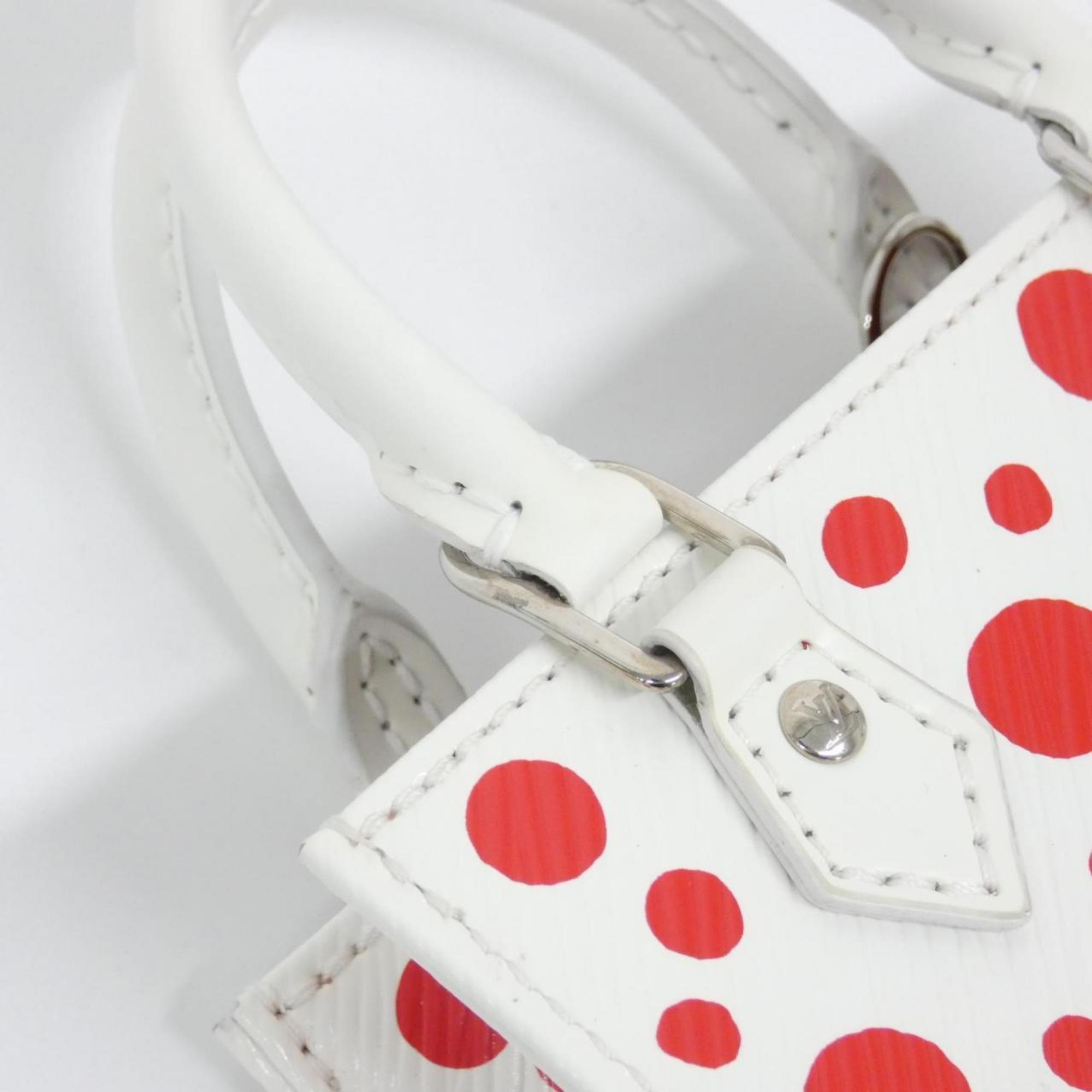 Louis Vuitton Epi Blanc Rouge Leather Handbag (Pre-Owned)