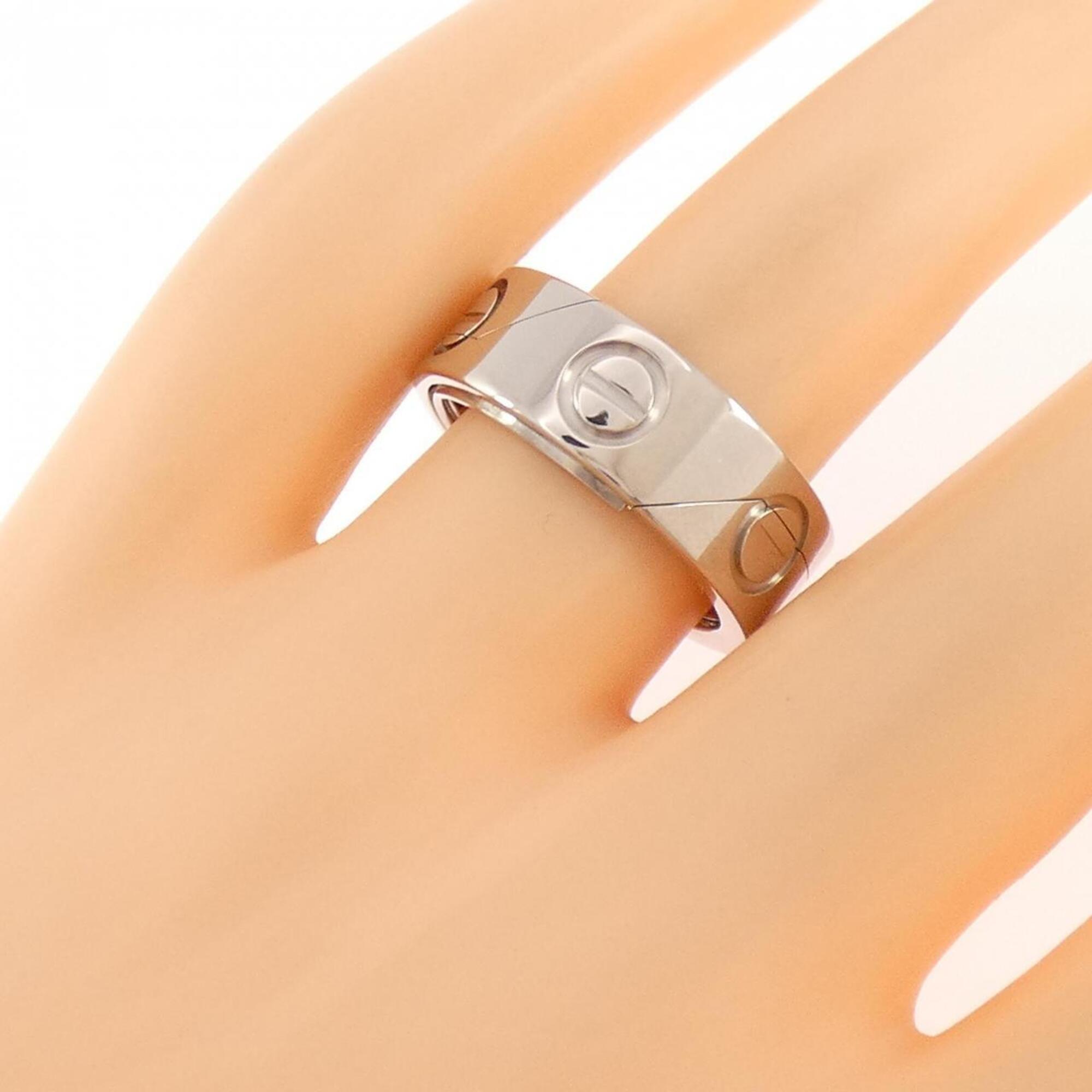 Cartier White Gold White Gold (18K) Band Ring (Pre-Owned)