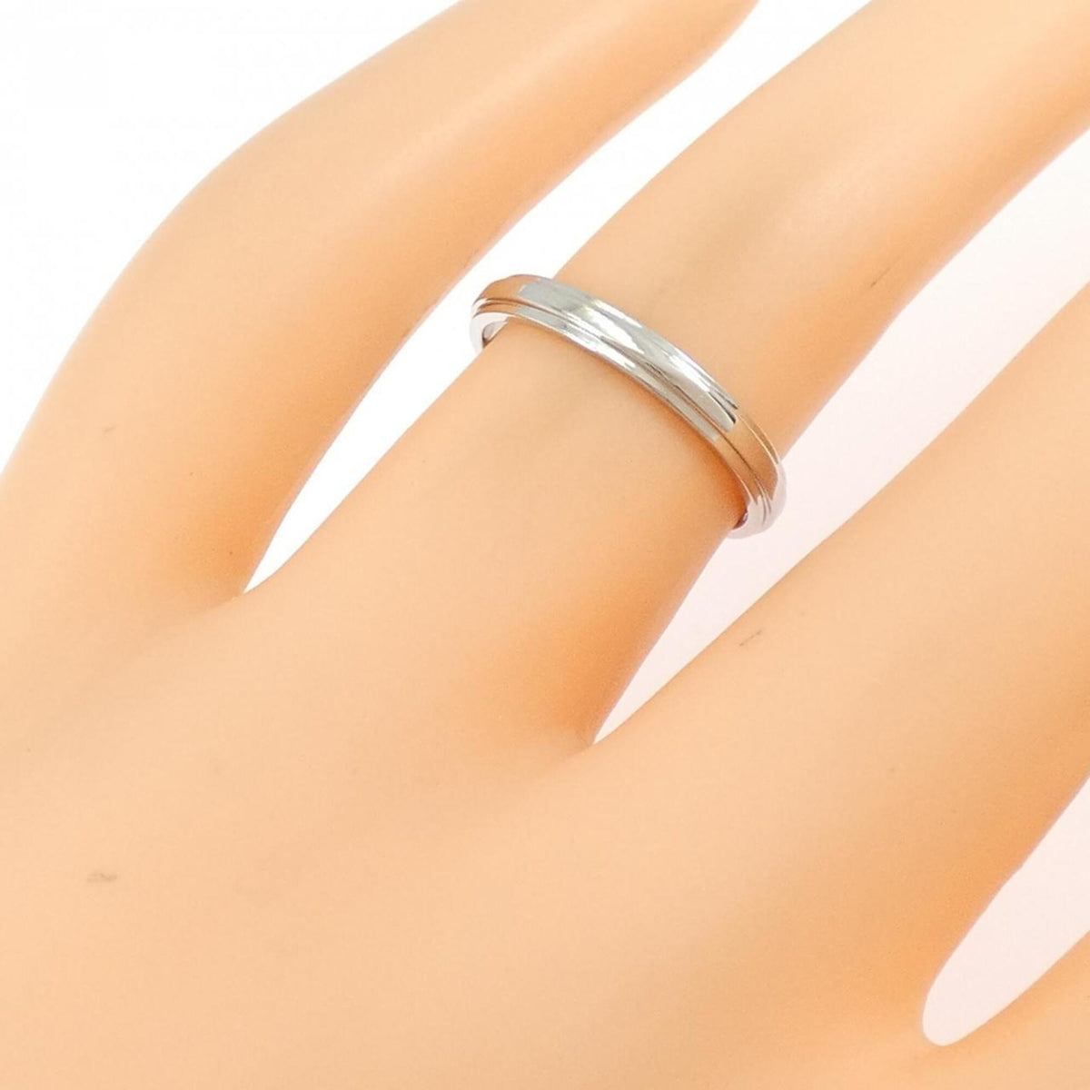 Cartier Platinum 950 Band Ring (Pre-Owned)