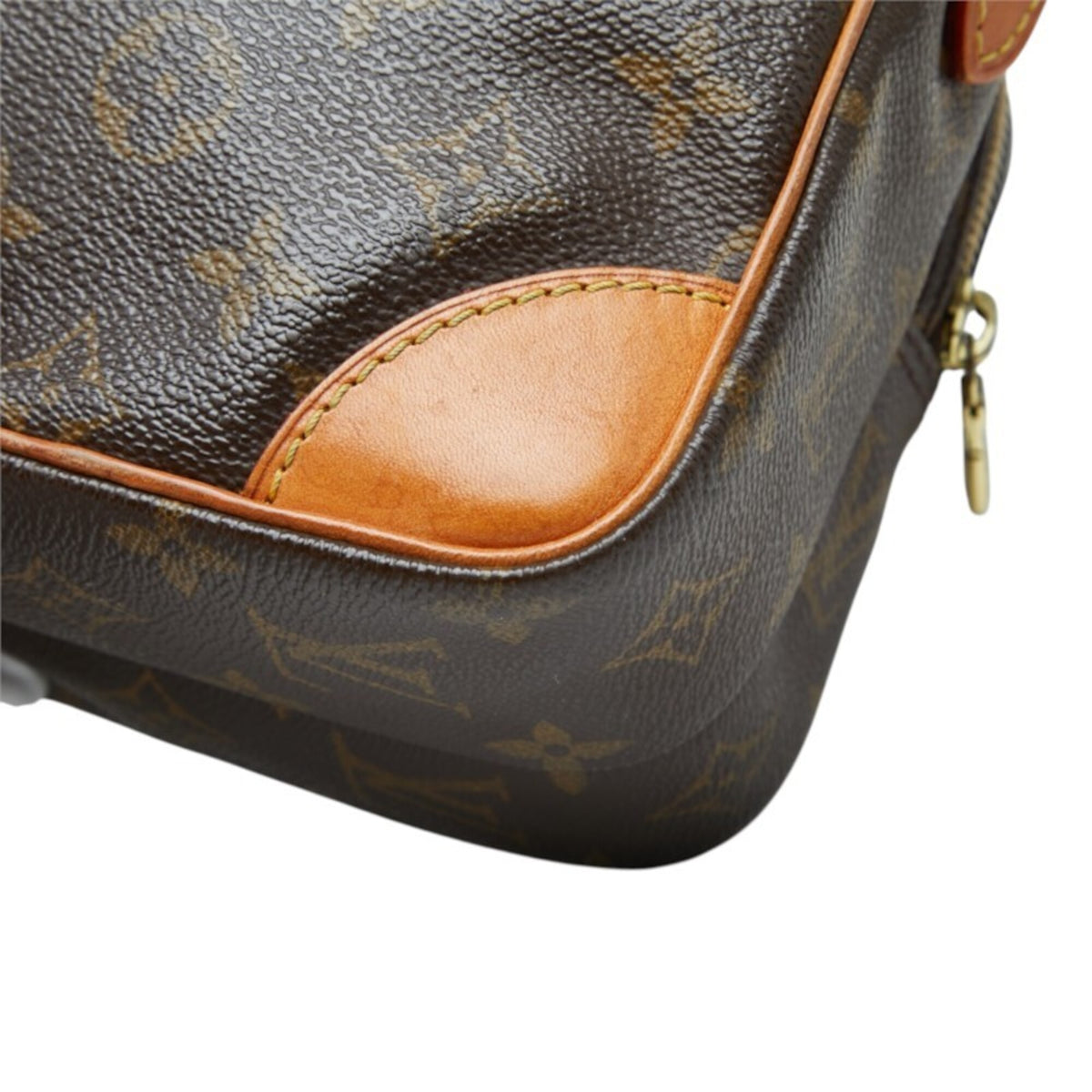 Louis Vuitton Brown Pvc Leather Shoulder Bag (Pre-Owned)