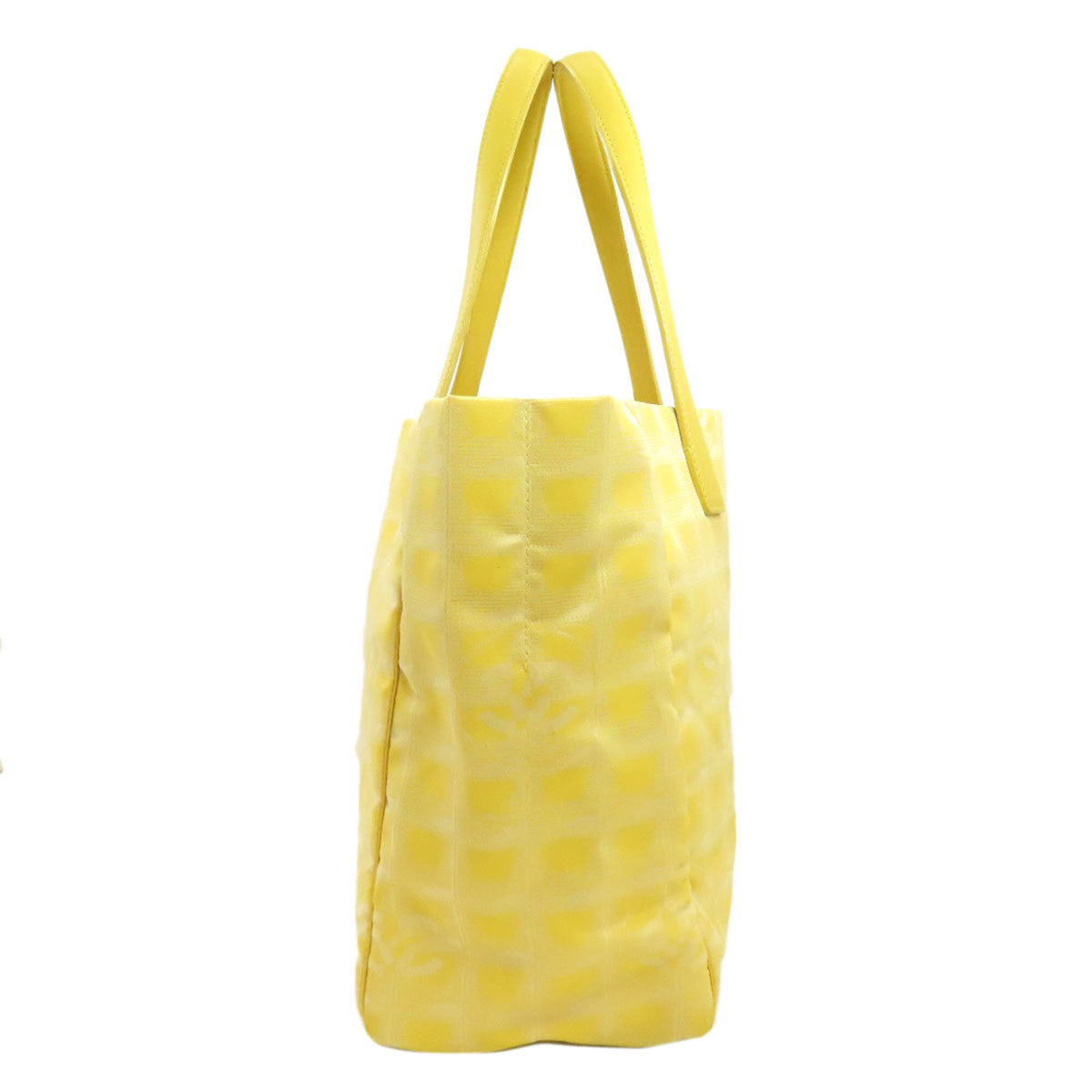 Chanel Yellow Nylon Tote Bag (Pre-Owned)