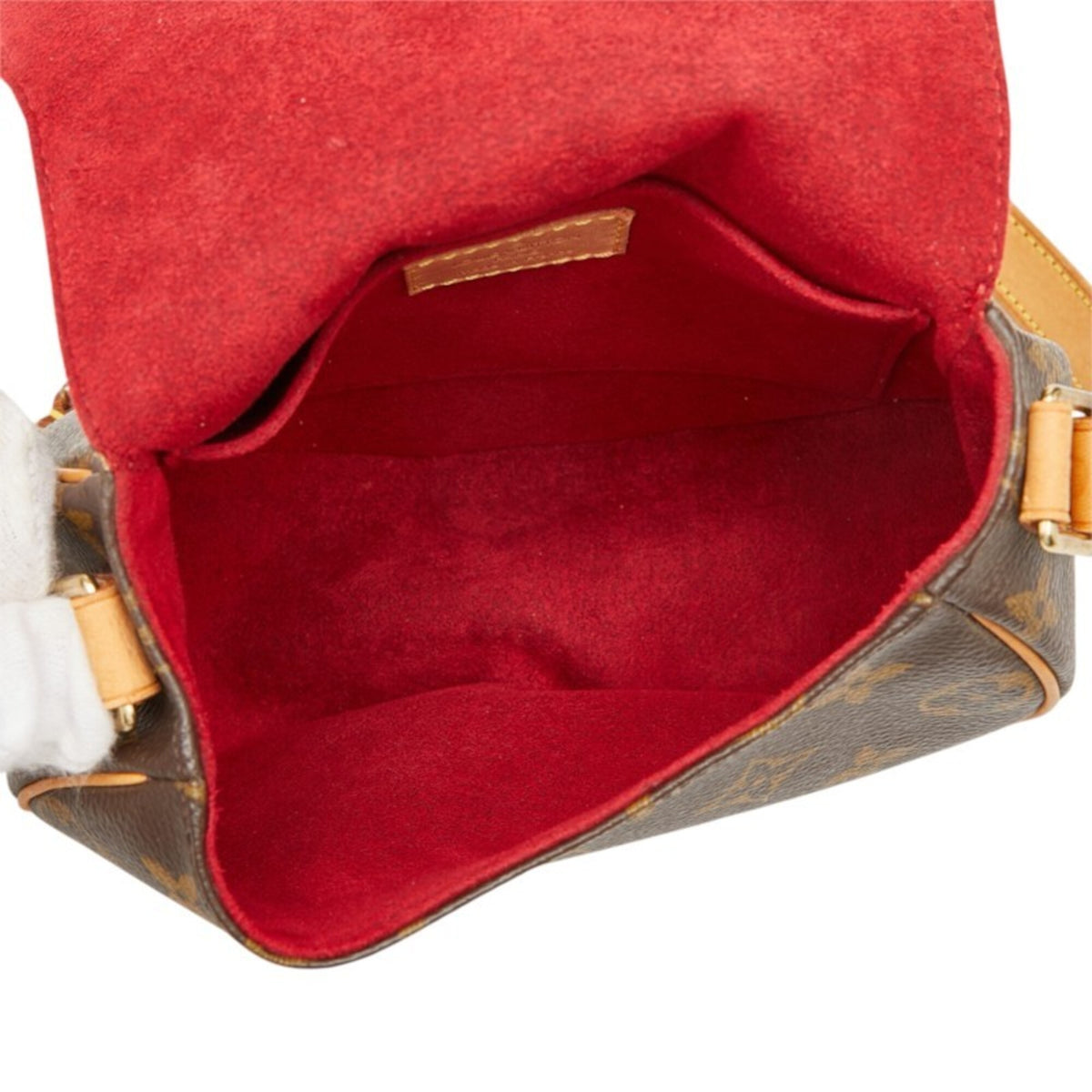 Louis Vuitton Brown Pvc Leather Shoulder Bag (Pre-Owned)