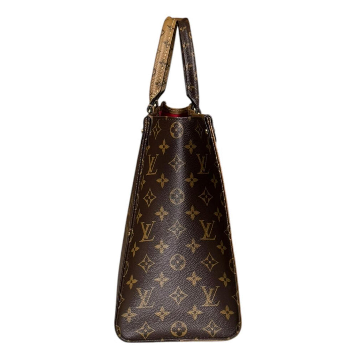 Louis Vuitton Brown Monogram Reverse Monogram Handbag Shoulder Bag (Pre-Owned)