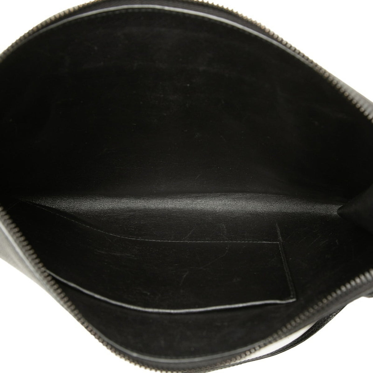 Balenciaga Black Leather Clutch Bag Shoulder Bag (Pre-Owned)