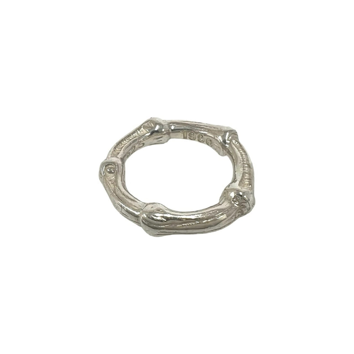 Tiffany Silver Silver 925 Band Ring (Pre-Owned)