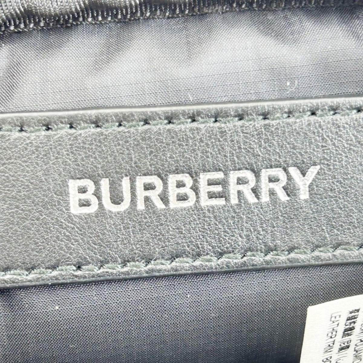 Burberry Black Nylon Fanny Pack Sling Bag (Pre-Owned)